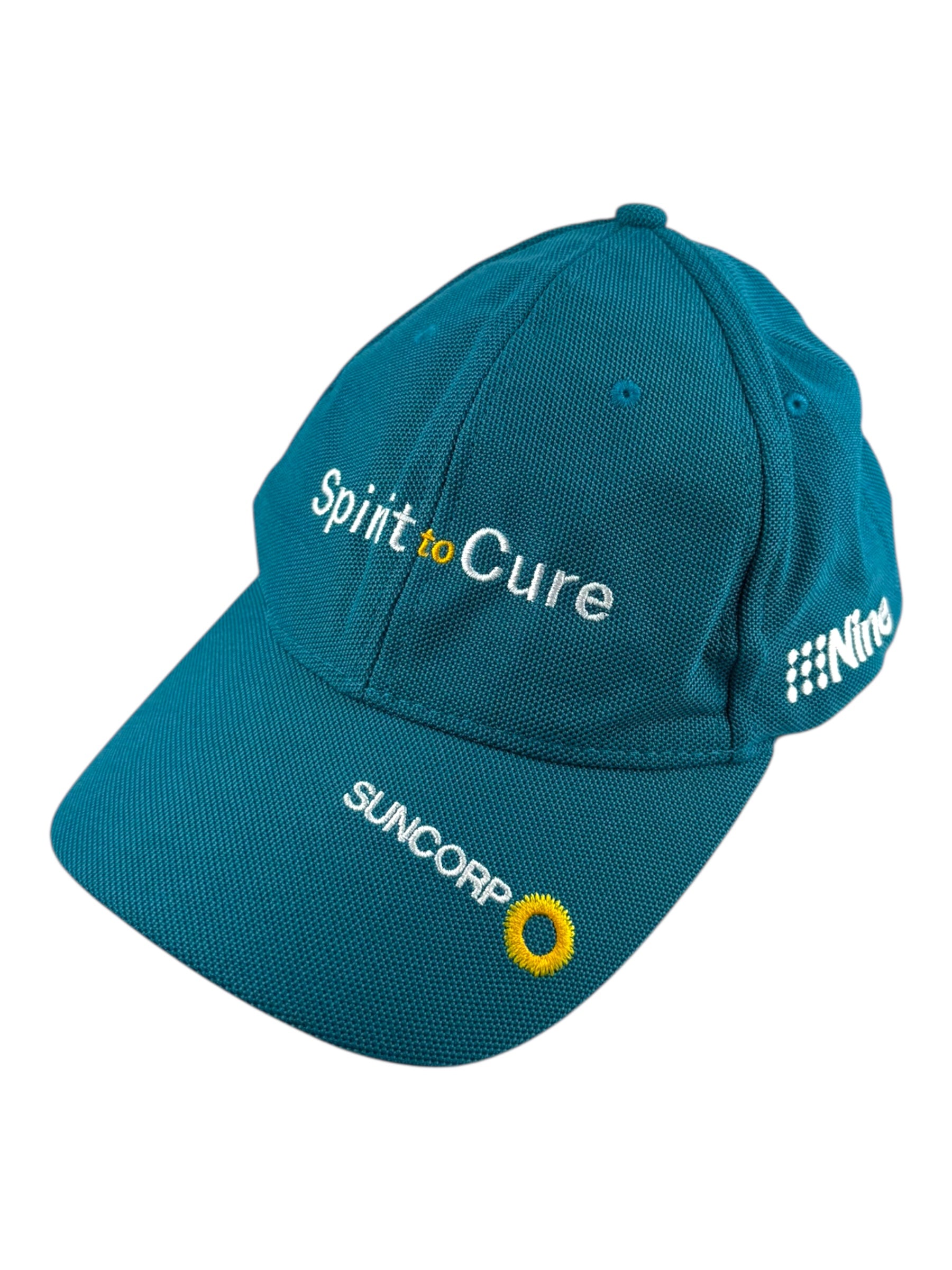 Teal Suncorp Embroidered Adjustable Dad Cap