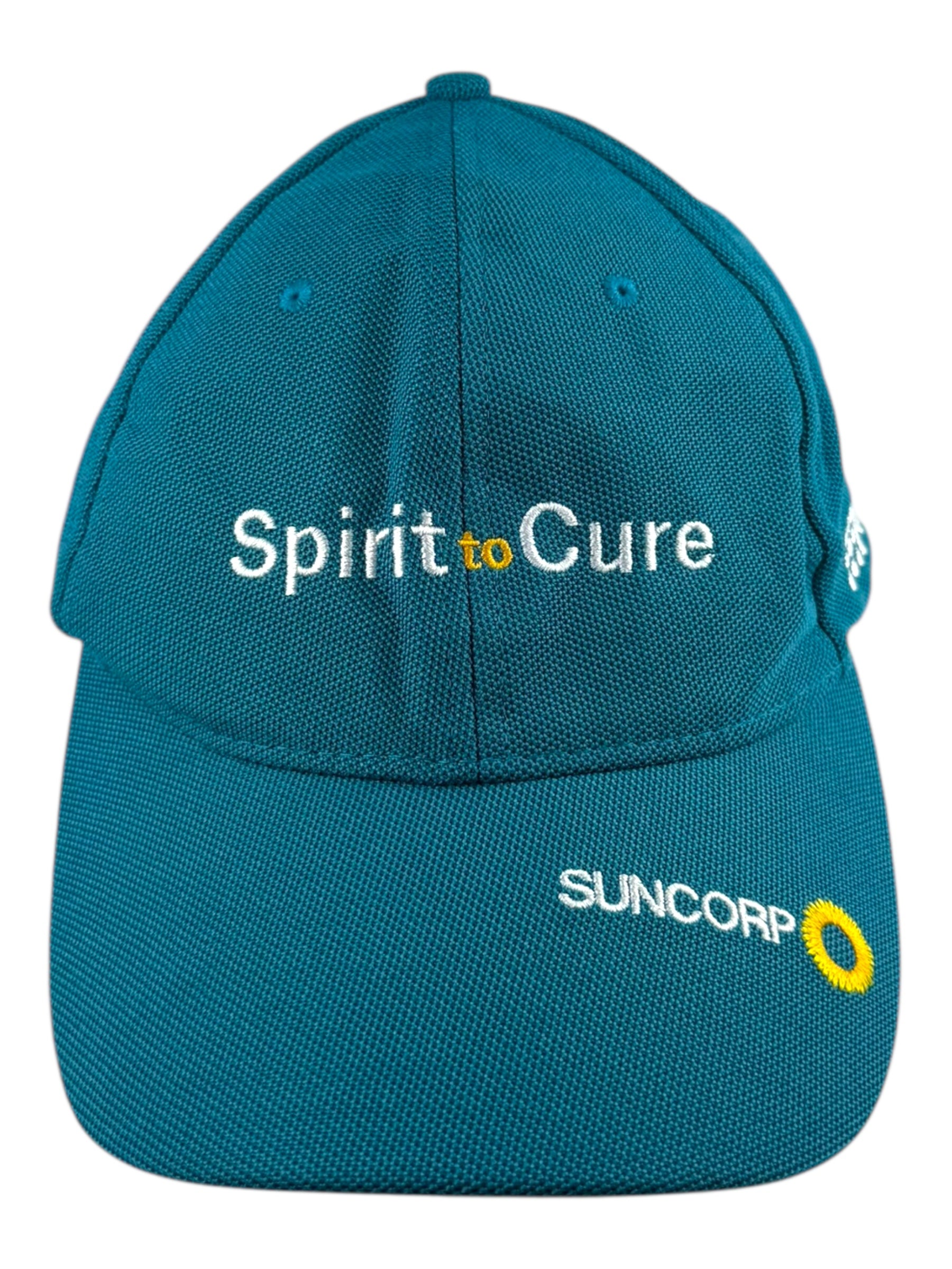Teal Suncorp Embroidered Adjustable Dad Cap