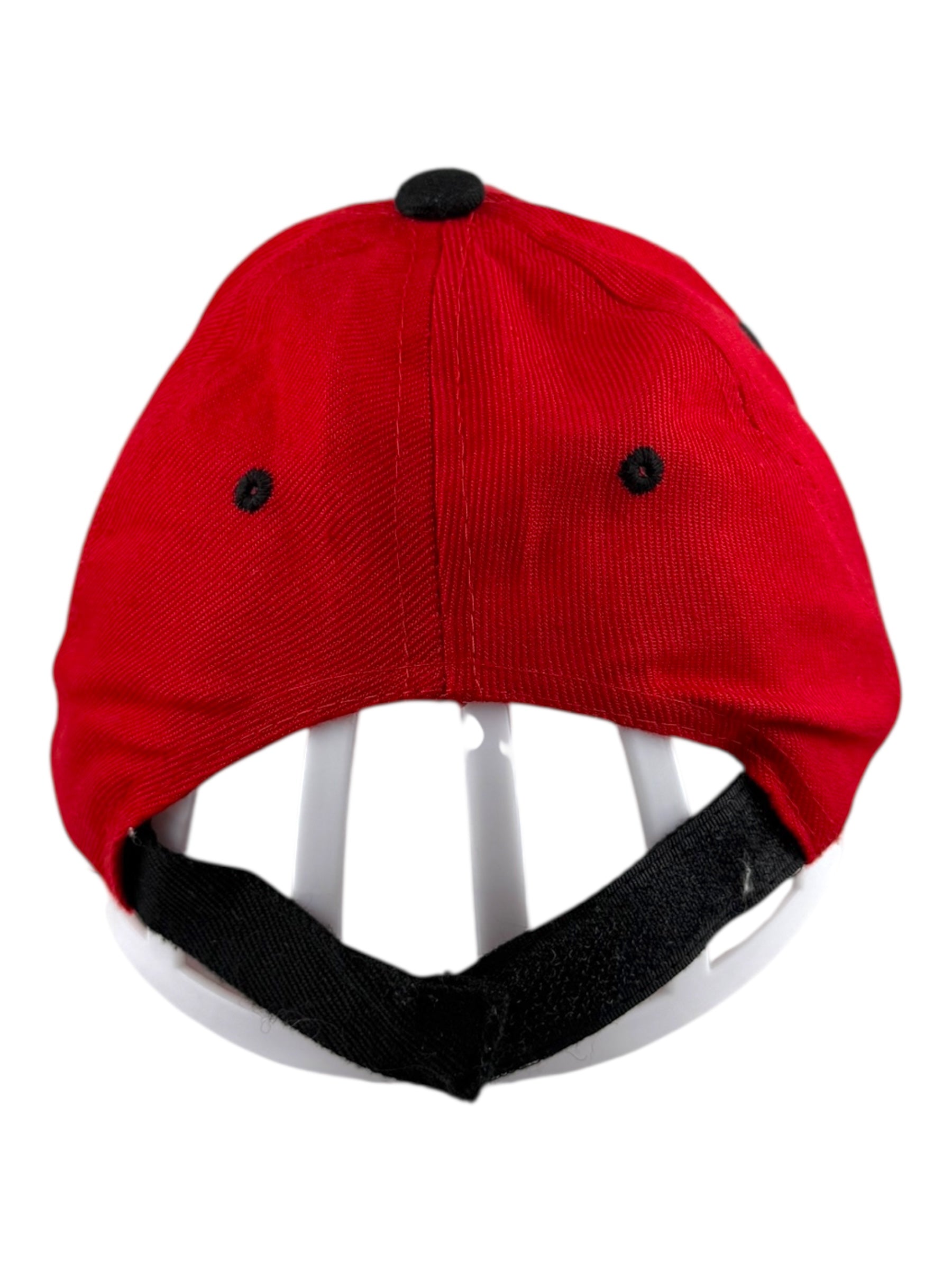 Red New York Adjustable Dad Cap