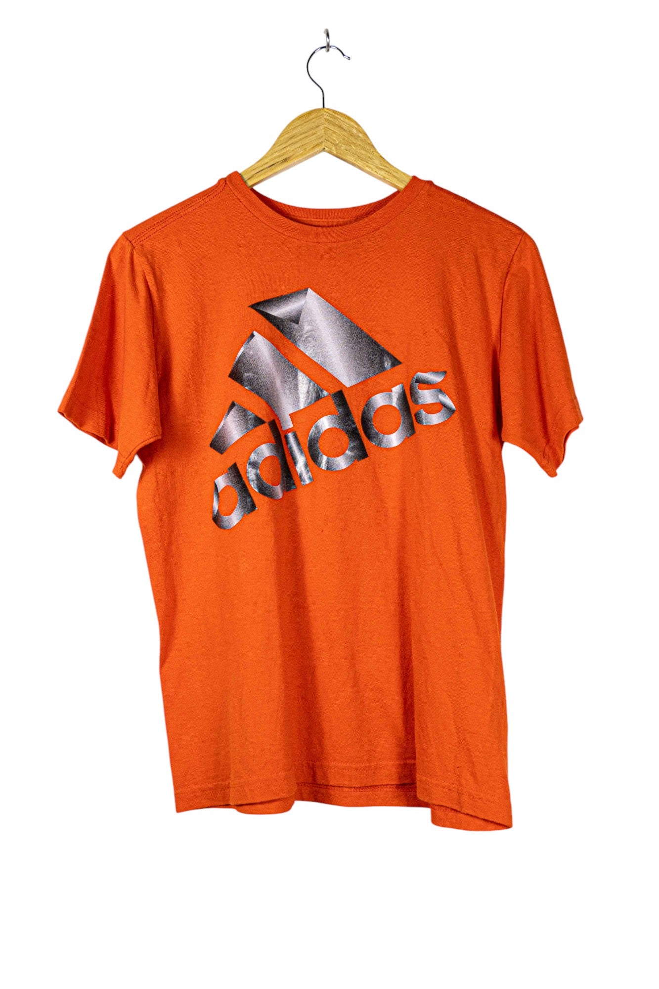 Adidas Orange Printed T-Shirt