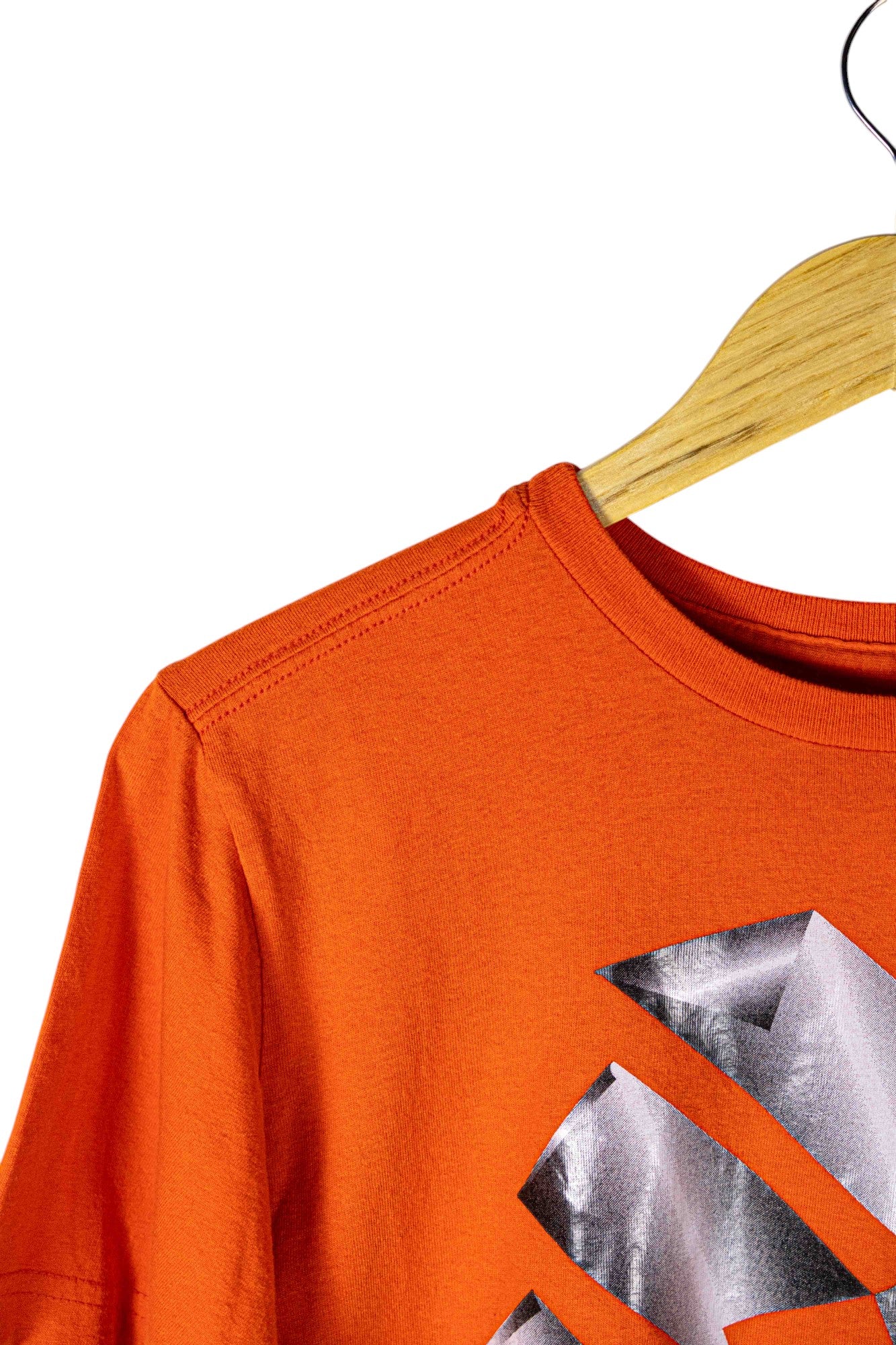 Adidas Orange Printed T-Shirt