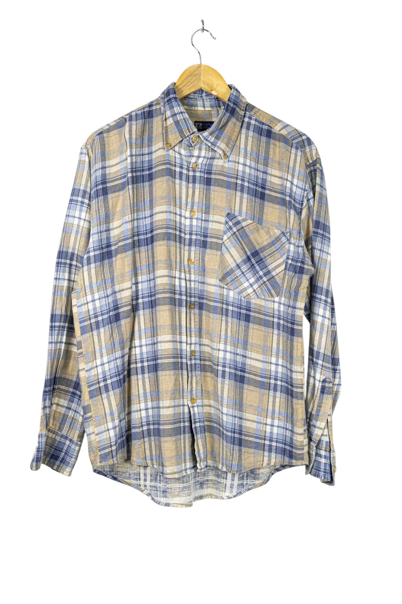 Xzone Plaid Brown Shirt