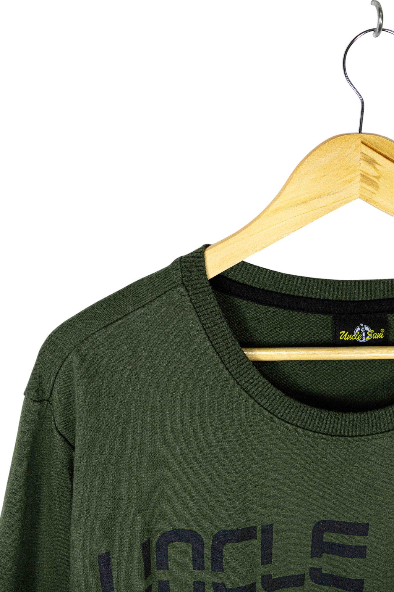 Uncle Sam Army Green Sweatshirt
