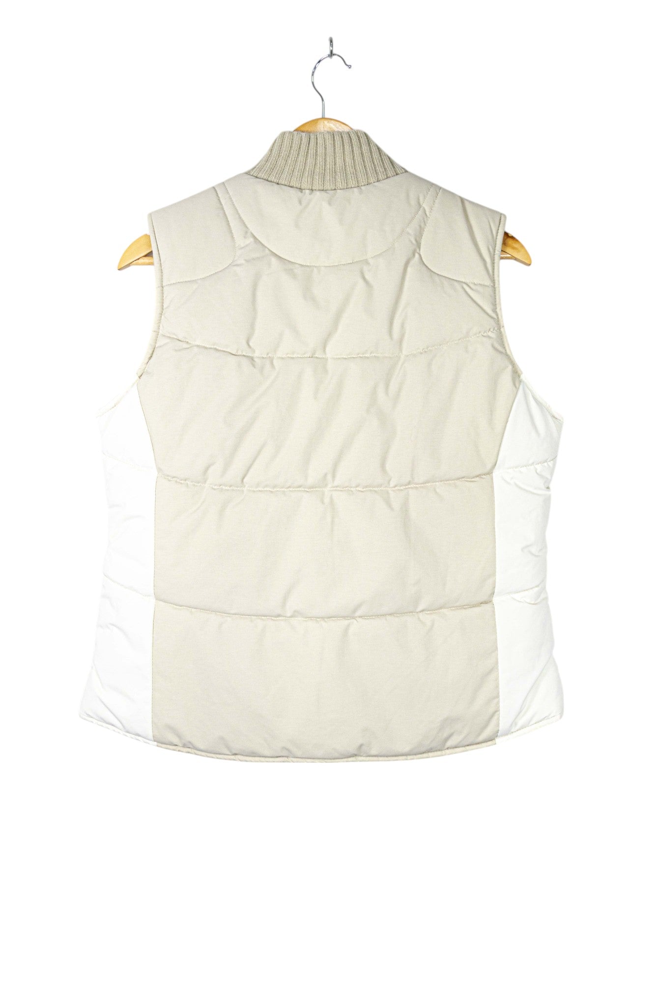 Polar Dreams Beige Puffer Gilet