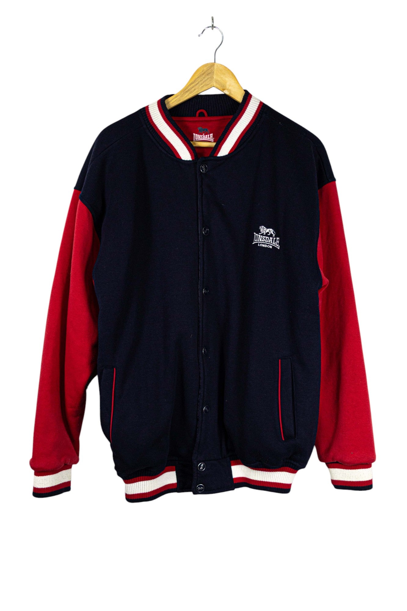 Lonsdale Varsity Style Cardigan Jacket