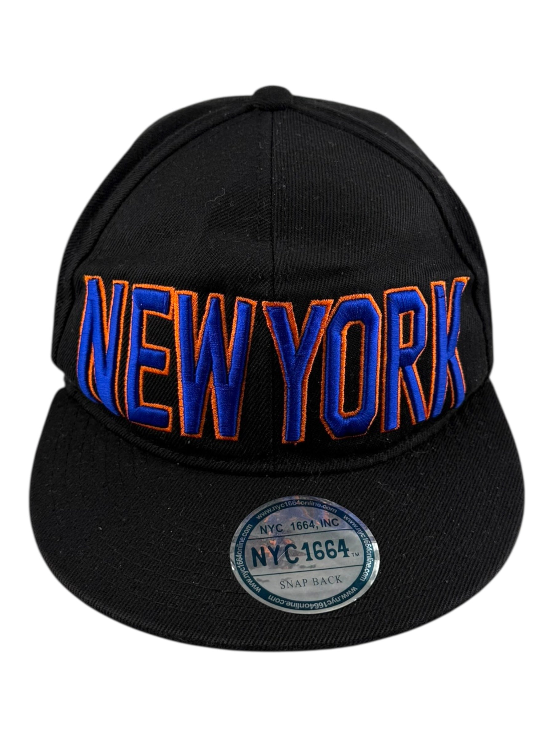 New York Embroidered  Adjustable Snapback Cap