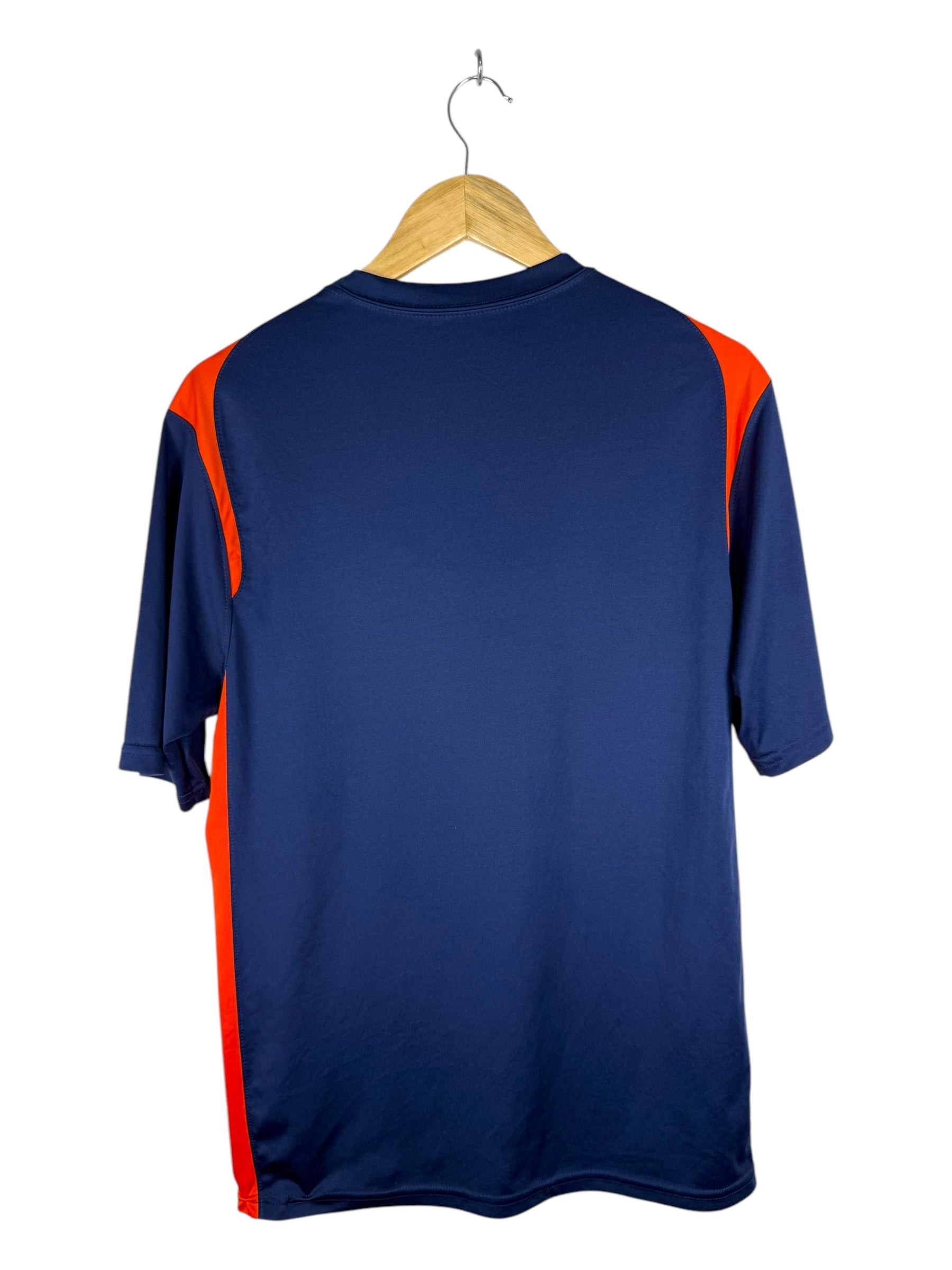 Navy & Orange Embroidered Football Jersey