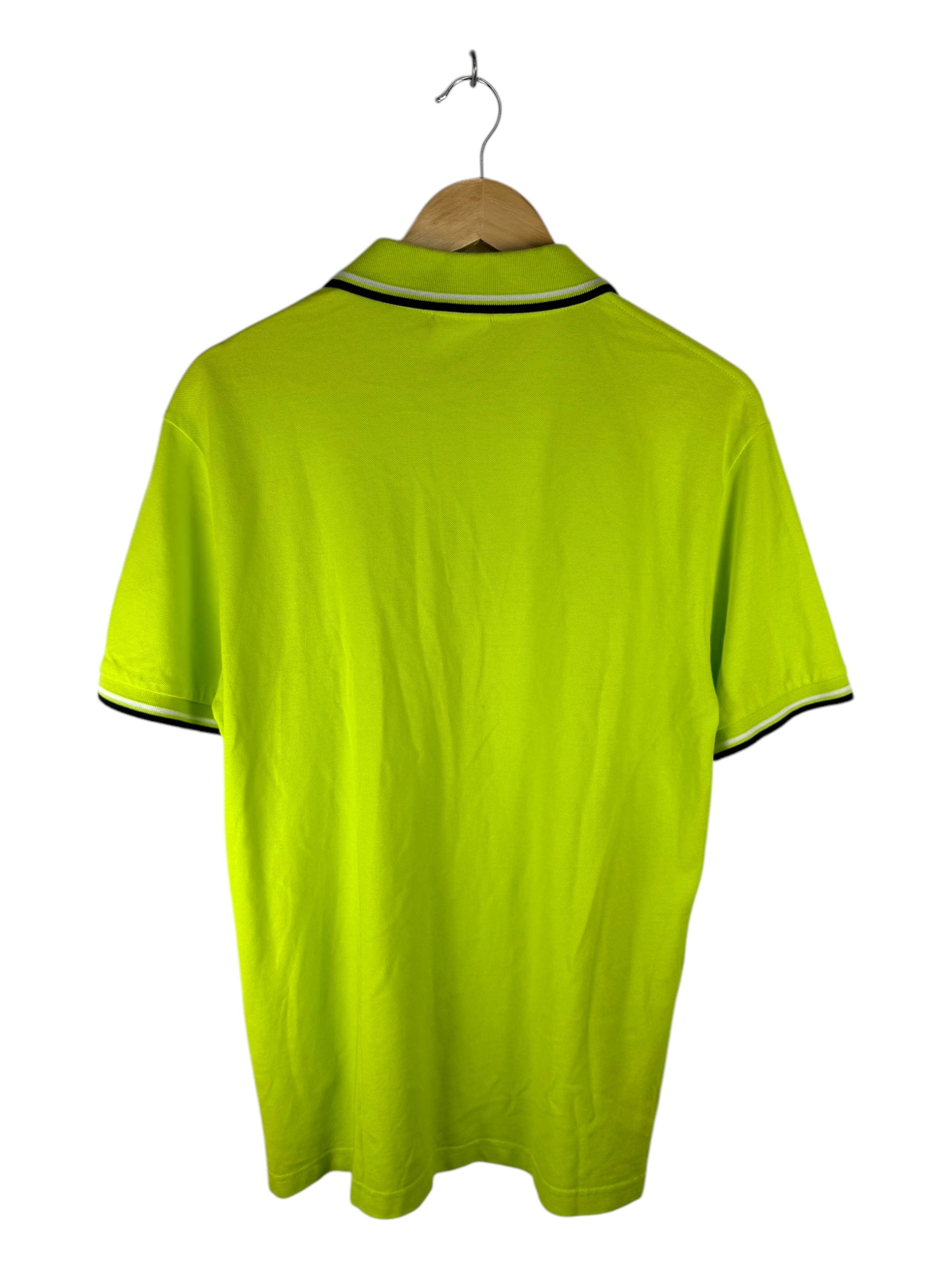 Diadora Basic Lime Green Polo Shirt