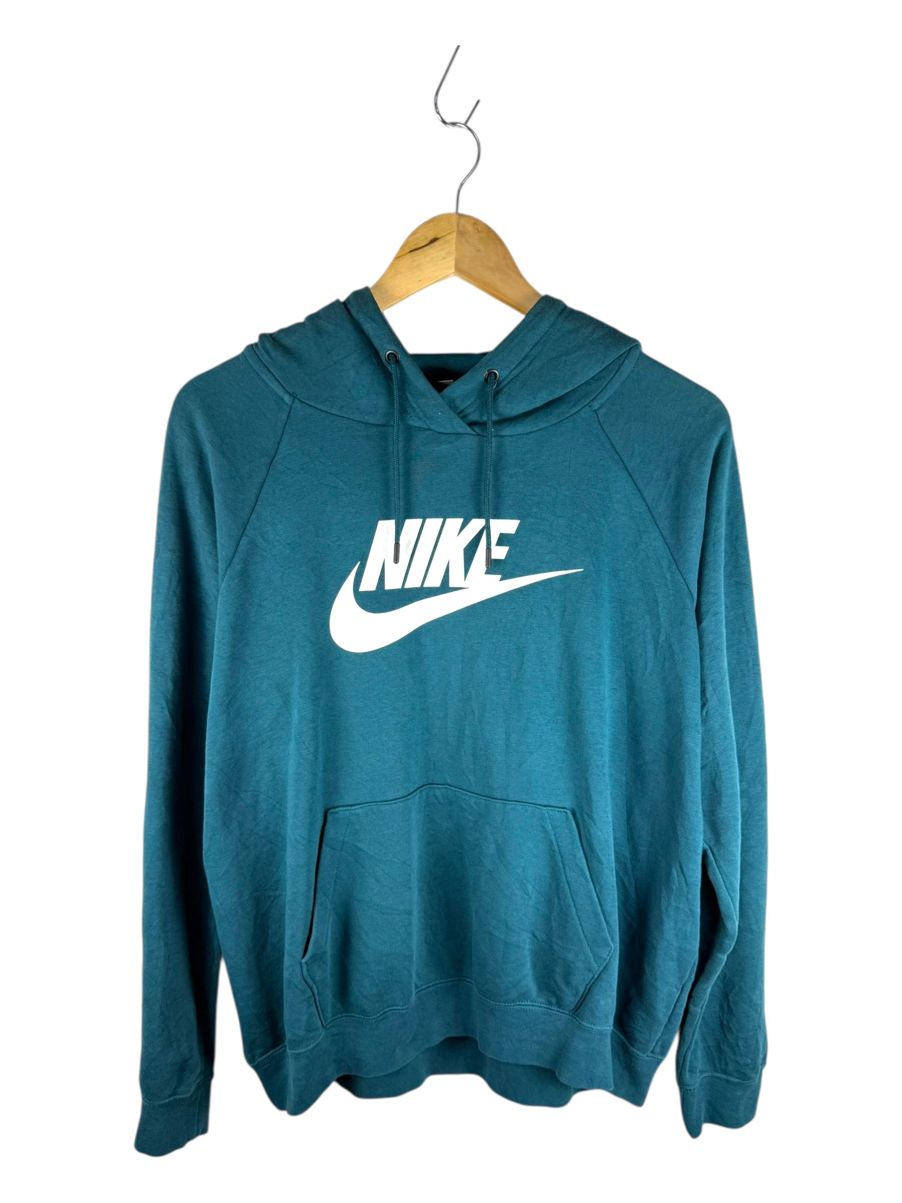Nike Green Hoodie - Large