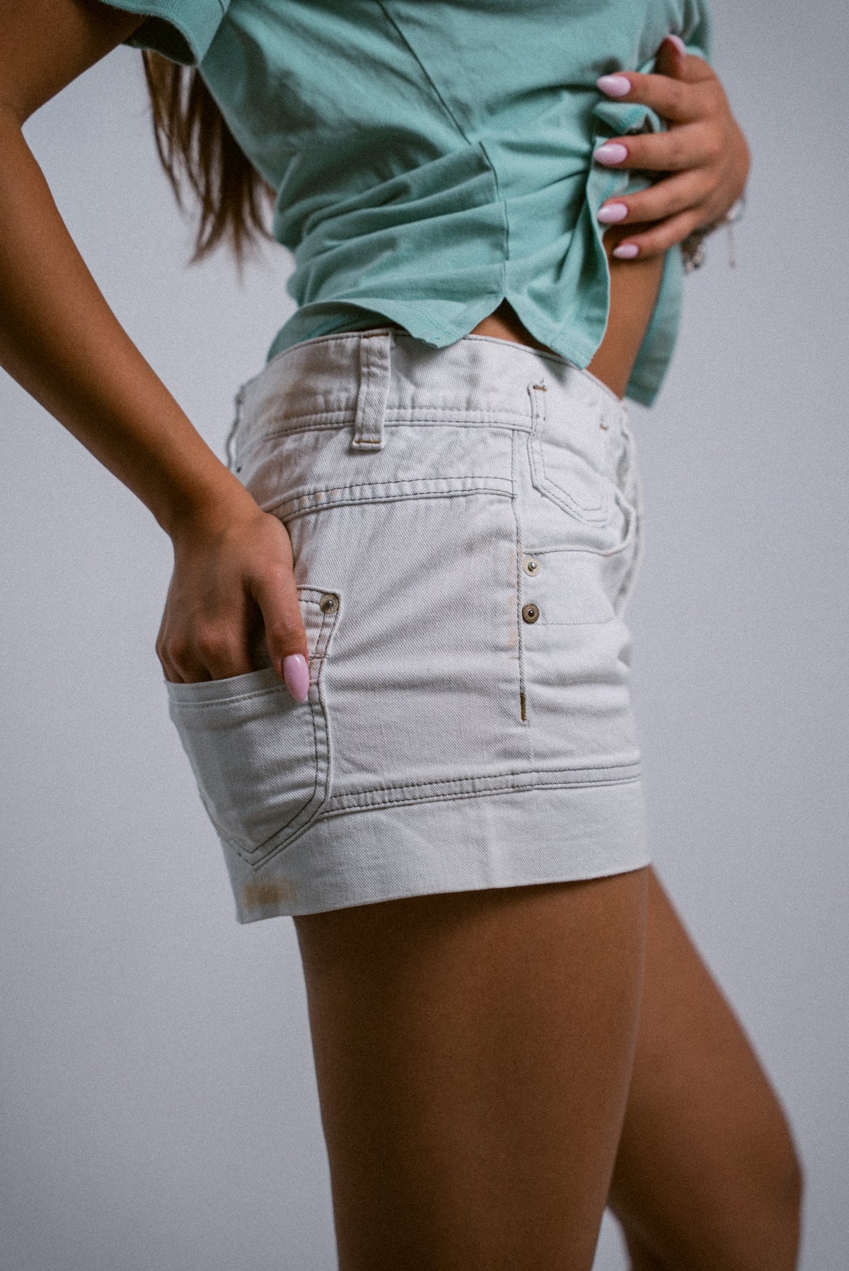Denim skirt
