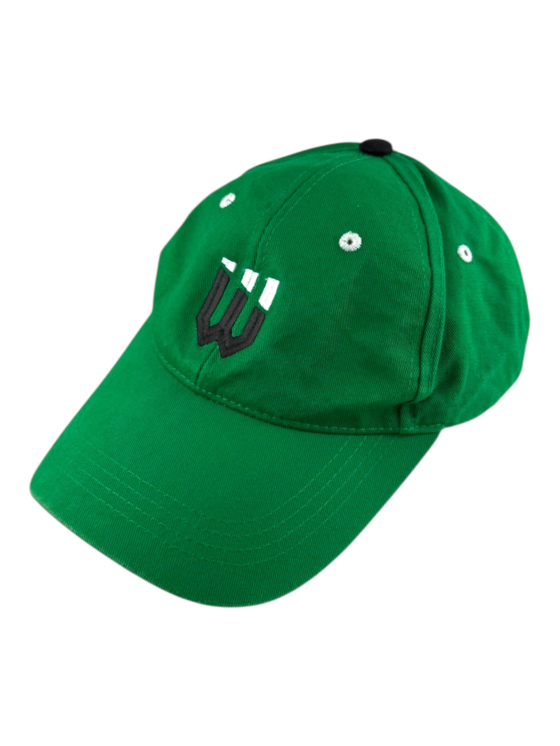 Green Embroidered Adjustable Dad Cap