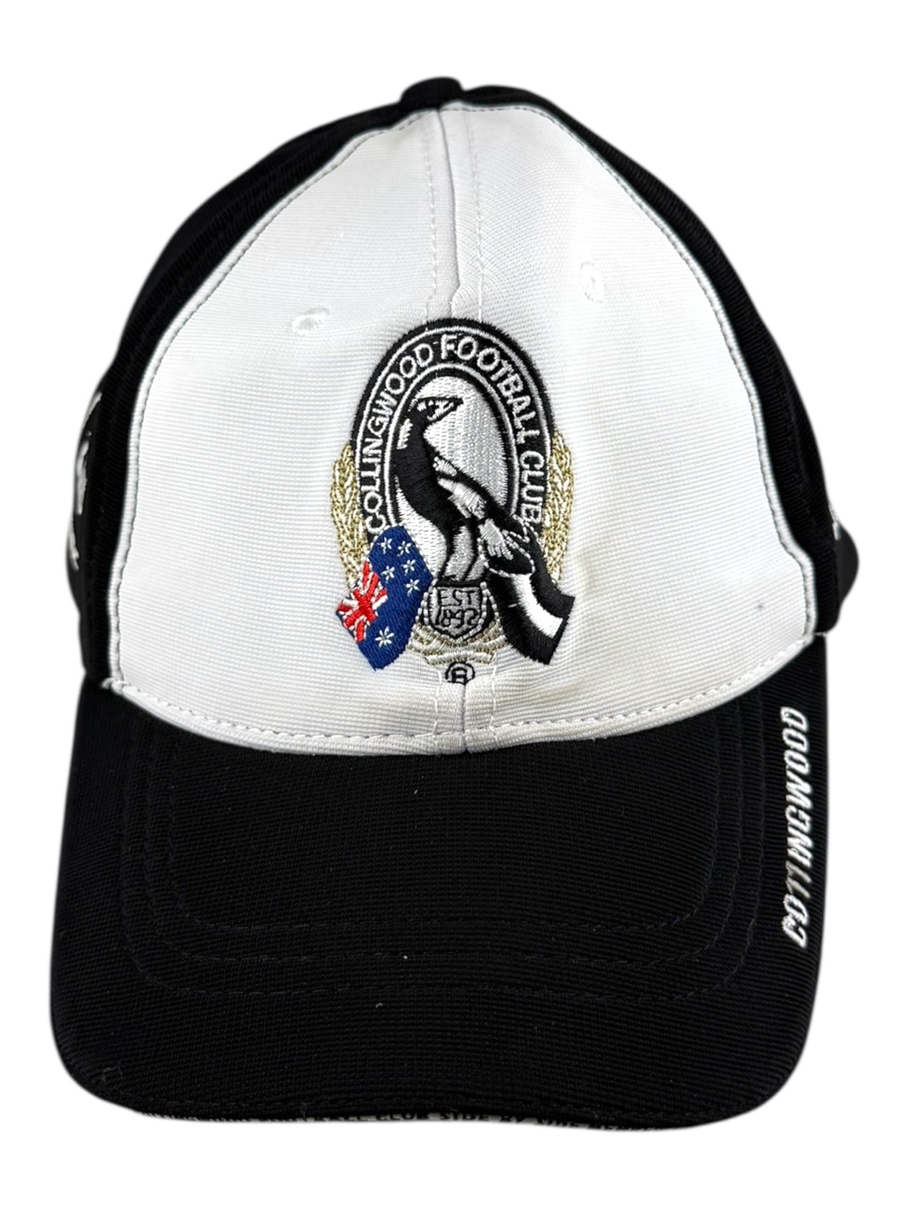 Collingwood FC Embroidered Adjustable Dad Cap