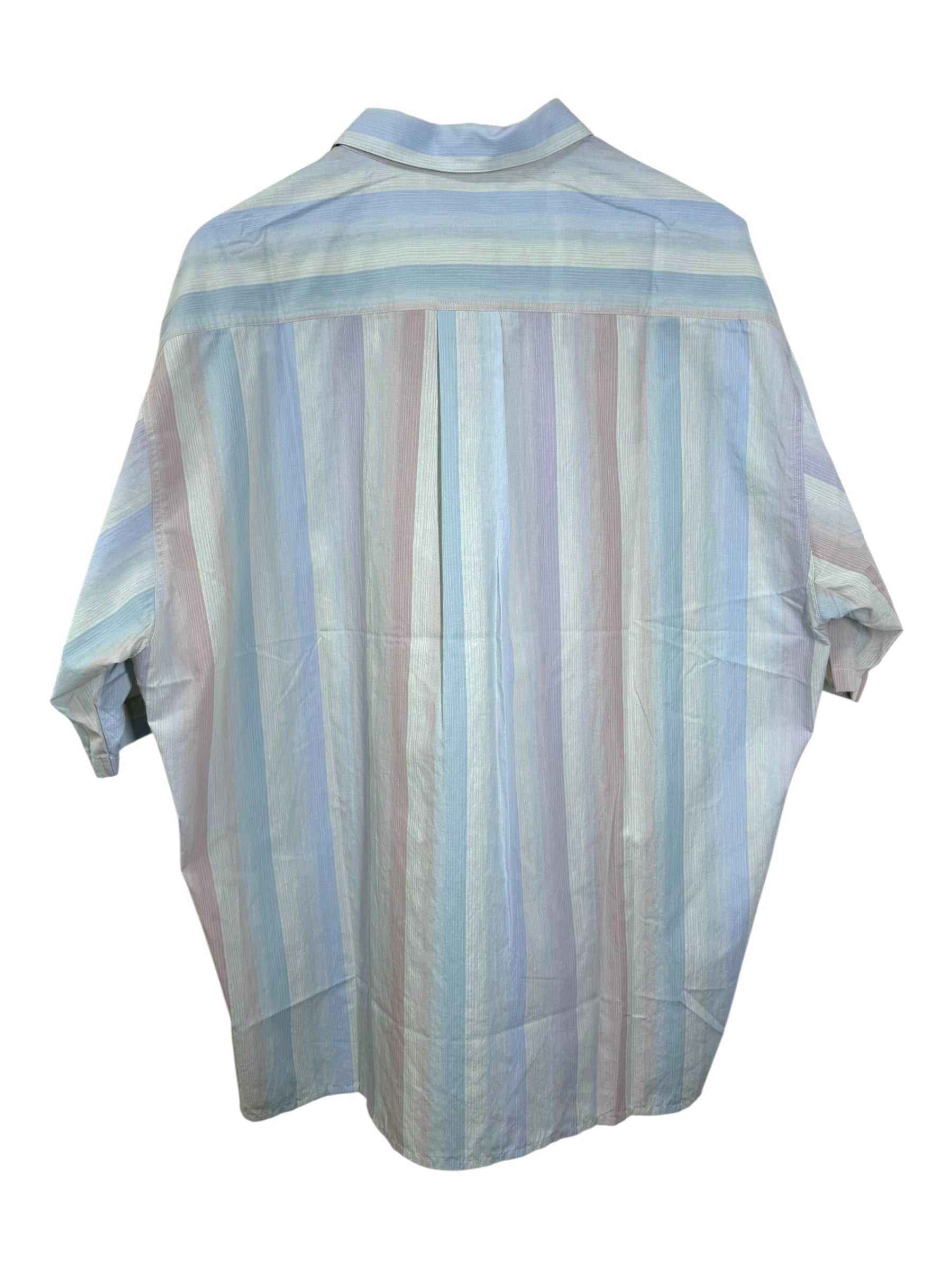 Cajun Pastel Striped Shirt - XXL