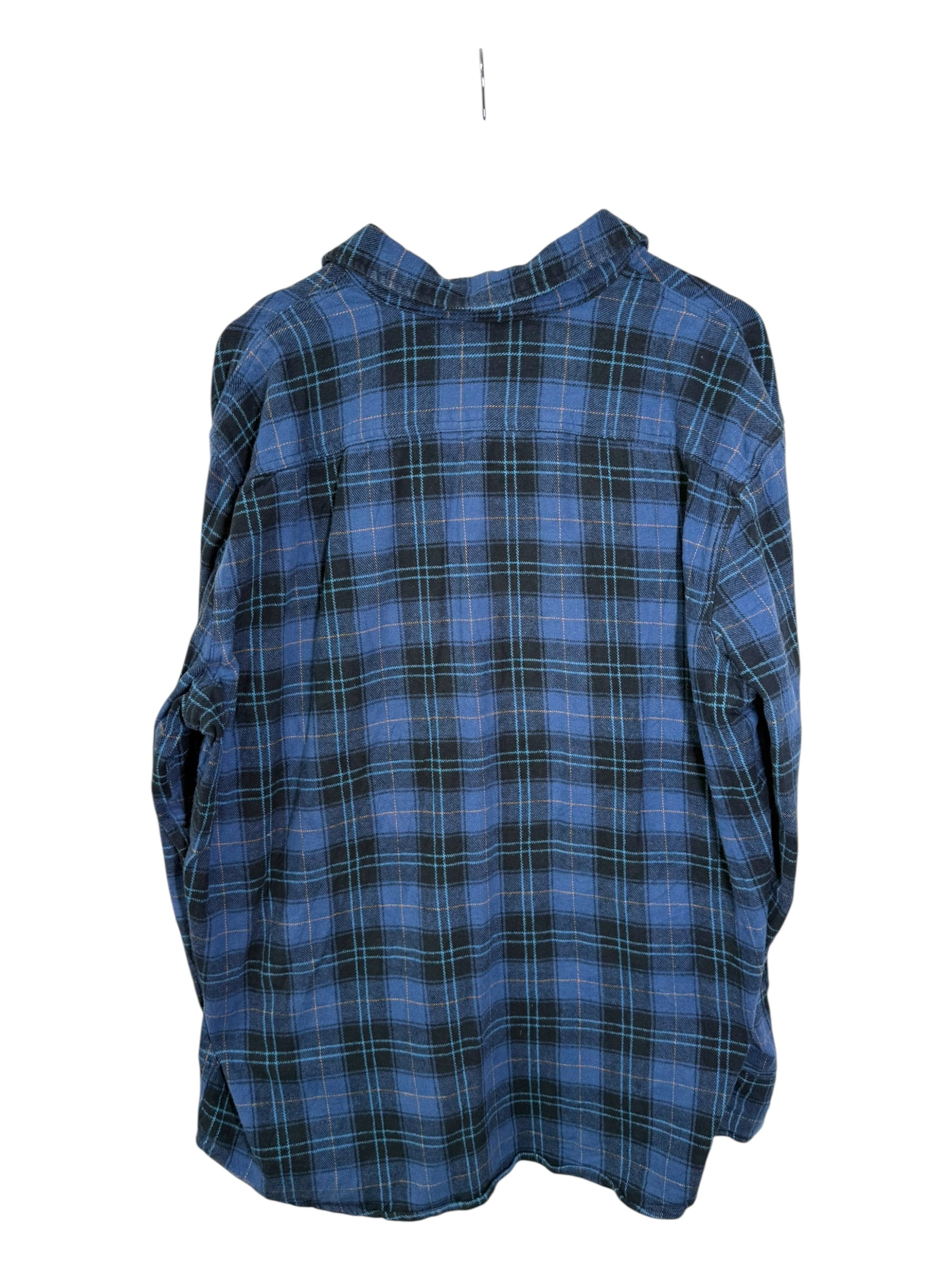 Lee Blue Checkered Shirt - XXL