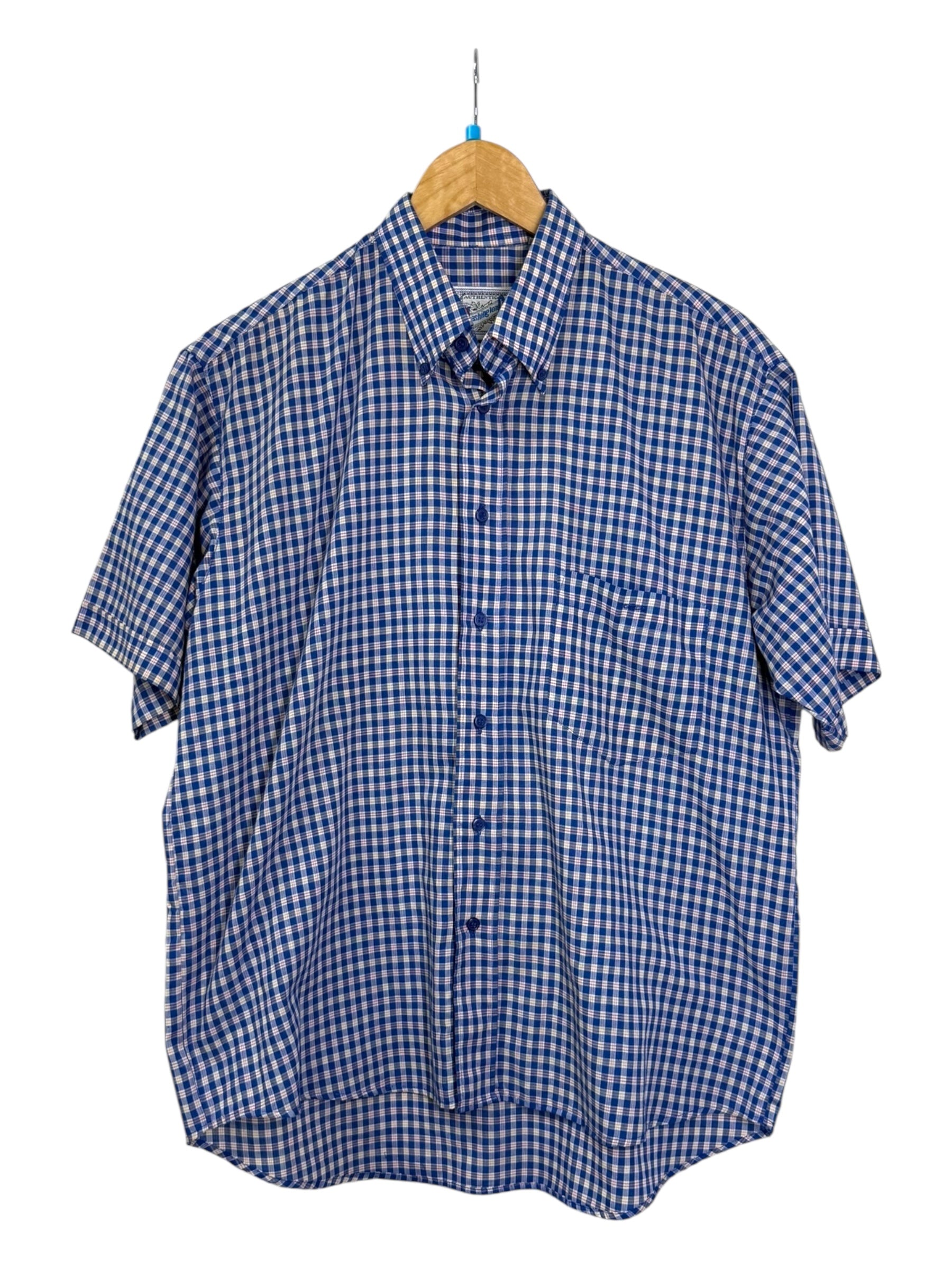 Washington Post Checkered T-Shirt