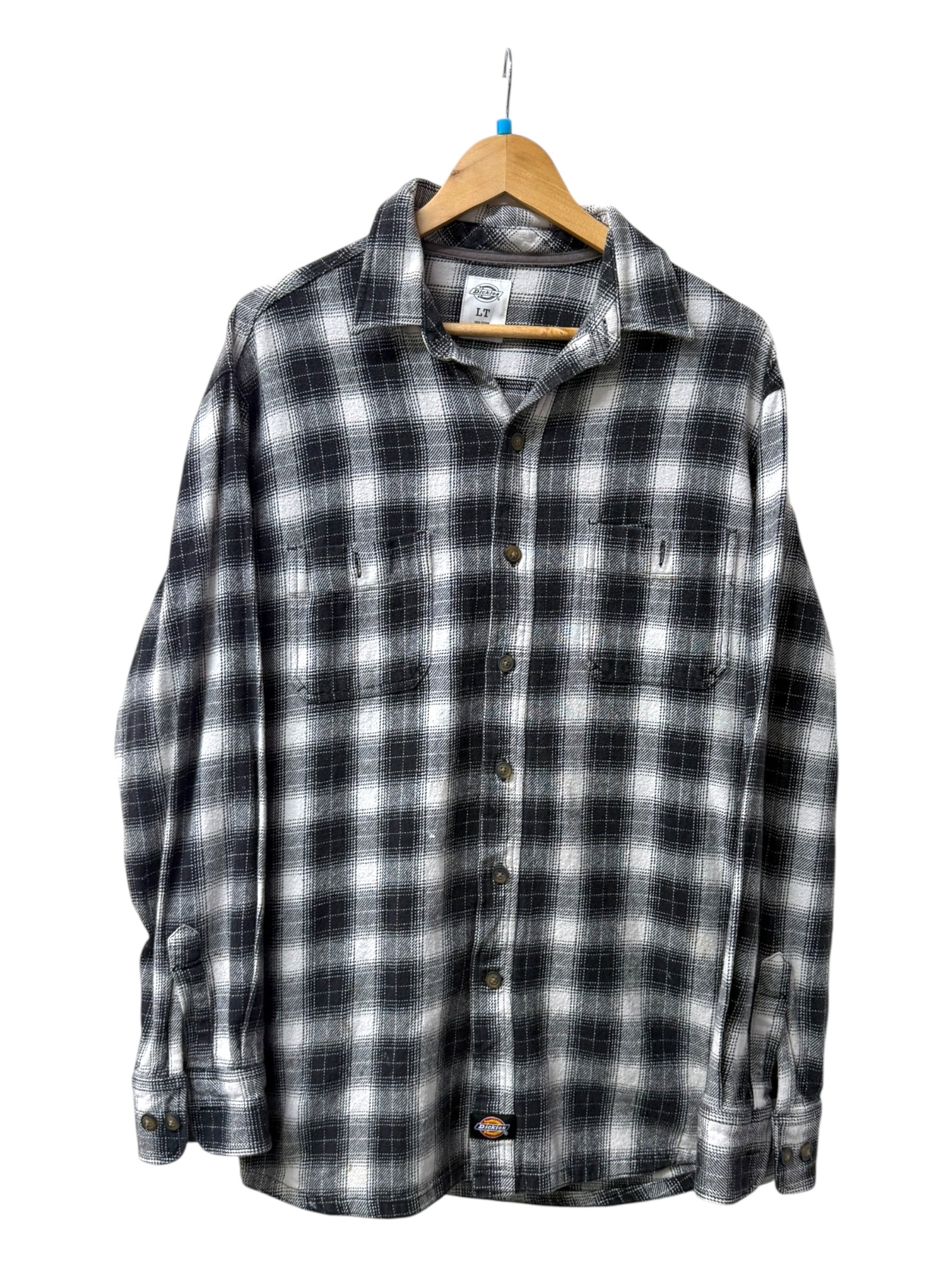 Dickies Grey Checkered Shirt - XL