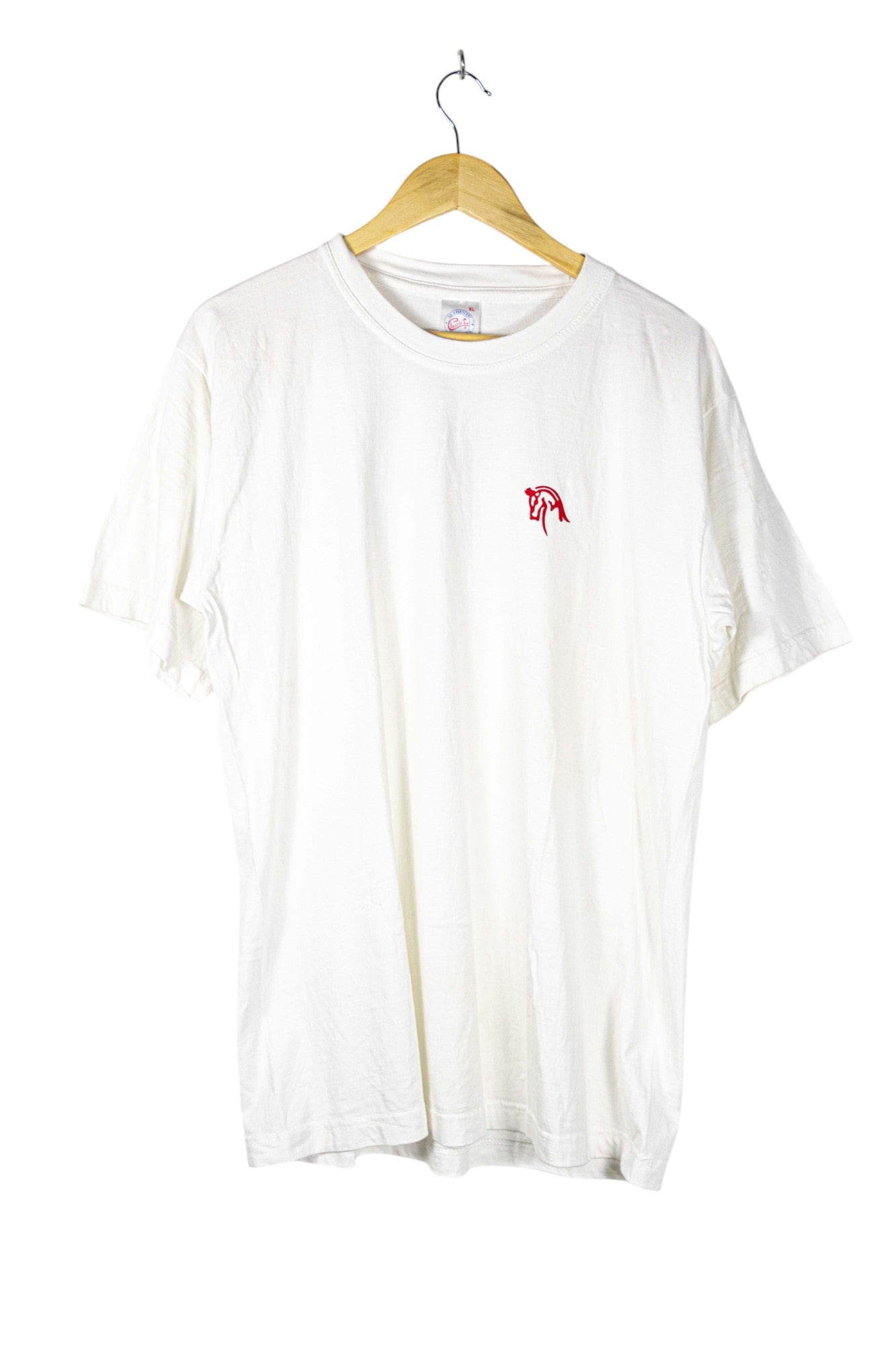 Classic Tee Basic White Printed T-Shirt