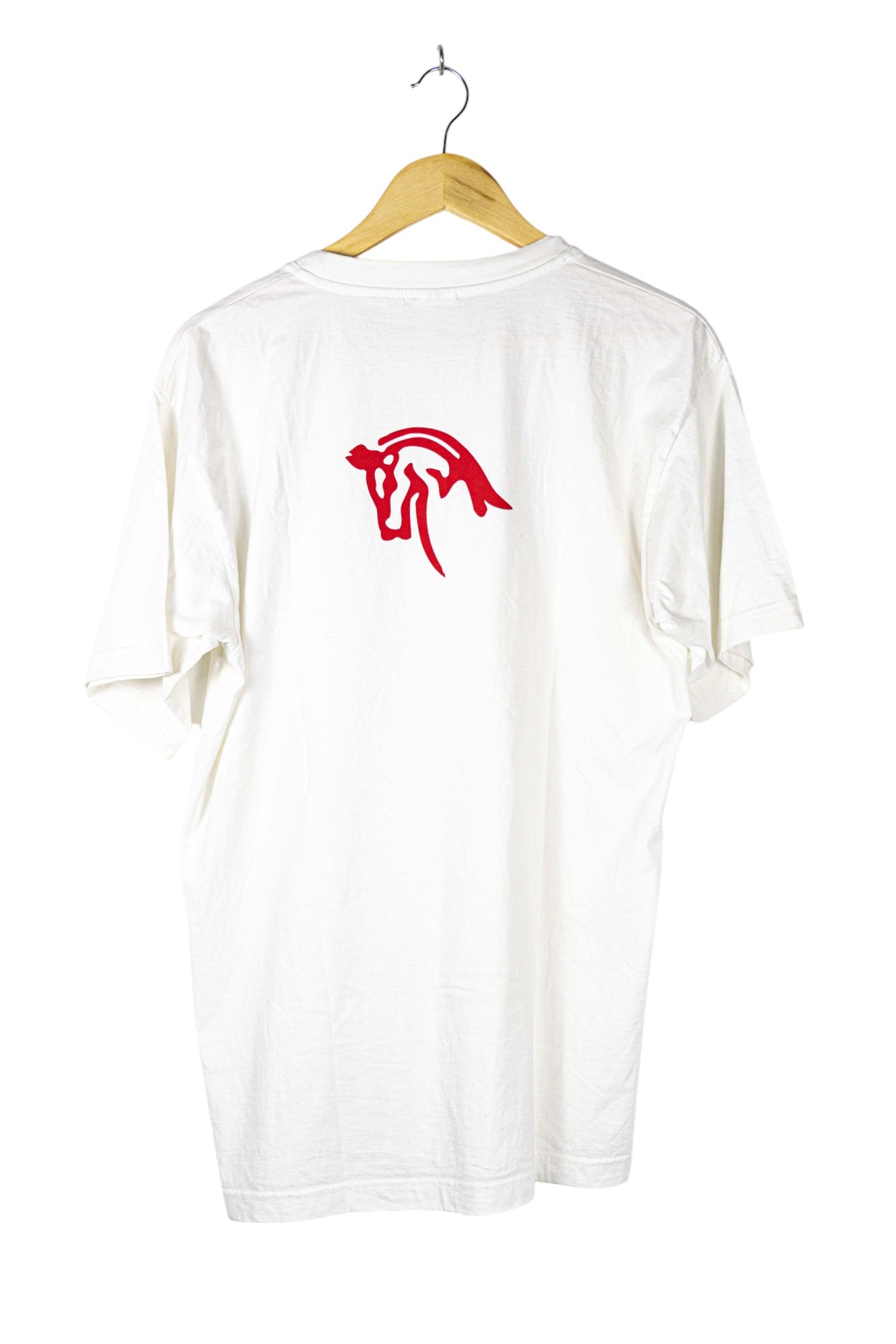 Classic Tee Basic White Printed T-Shirt