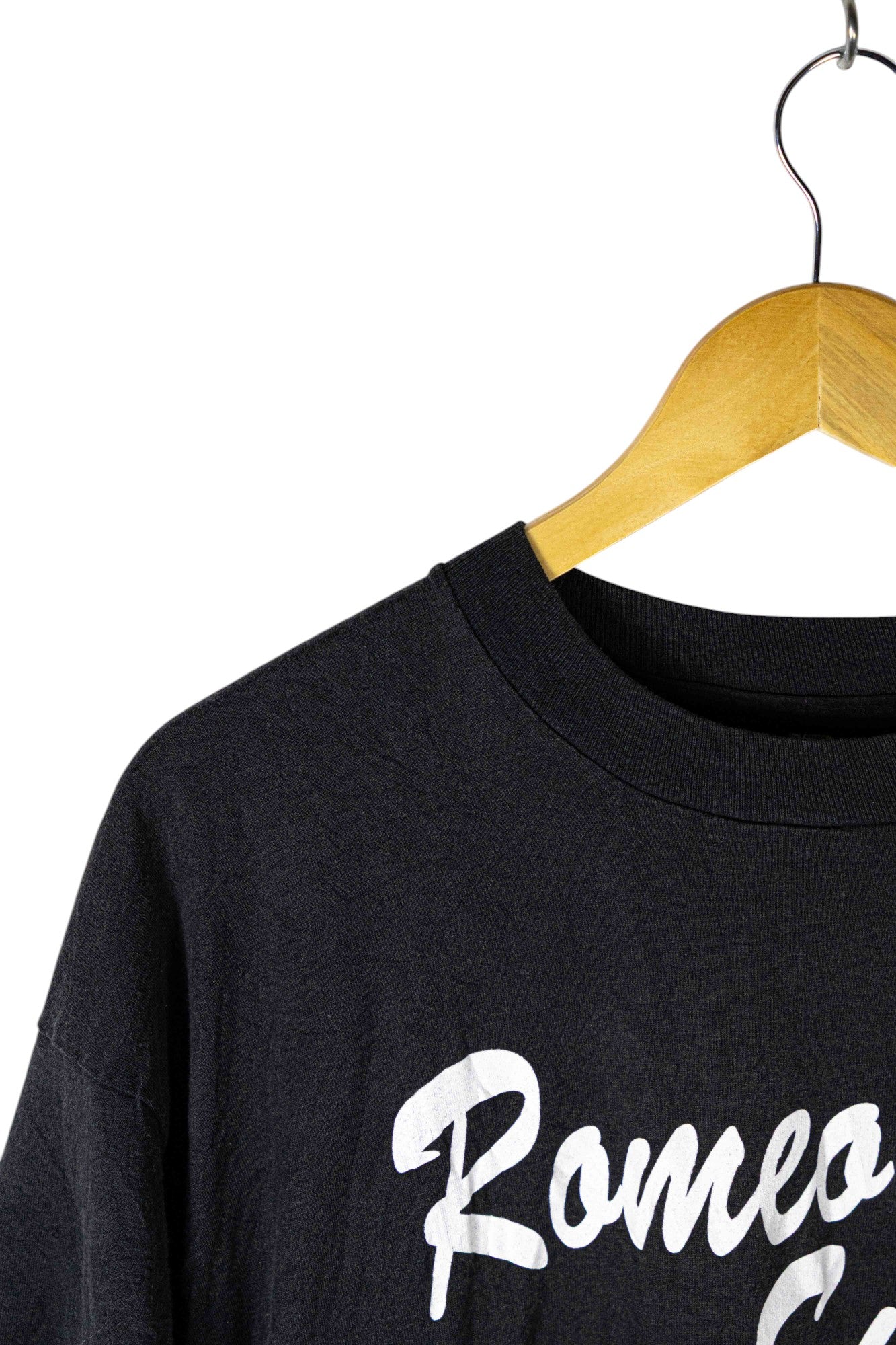 Fruit Of The Loom Black Printed T-Shirt