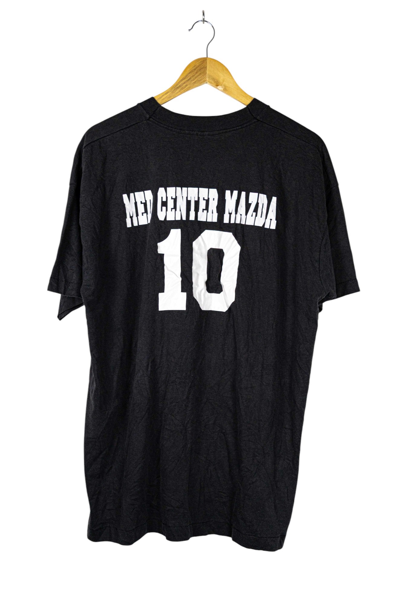 Fruit Of The Loom Black Printed T-Shirt