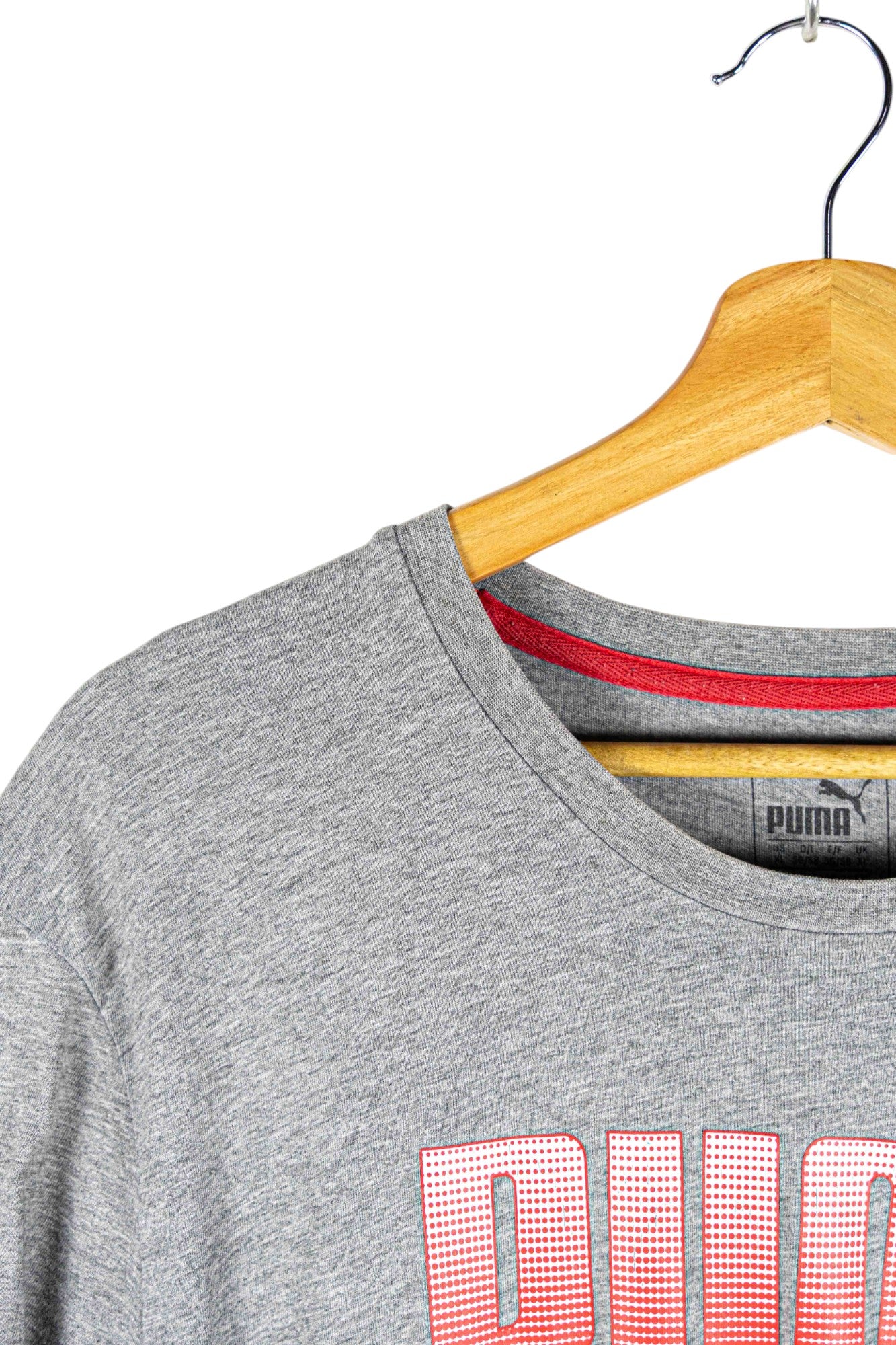 Puma Y2K Grey Printed T-Shirt