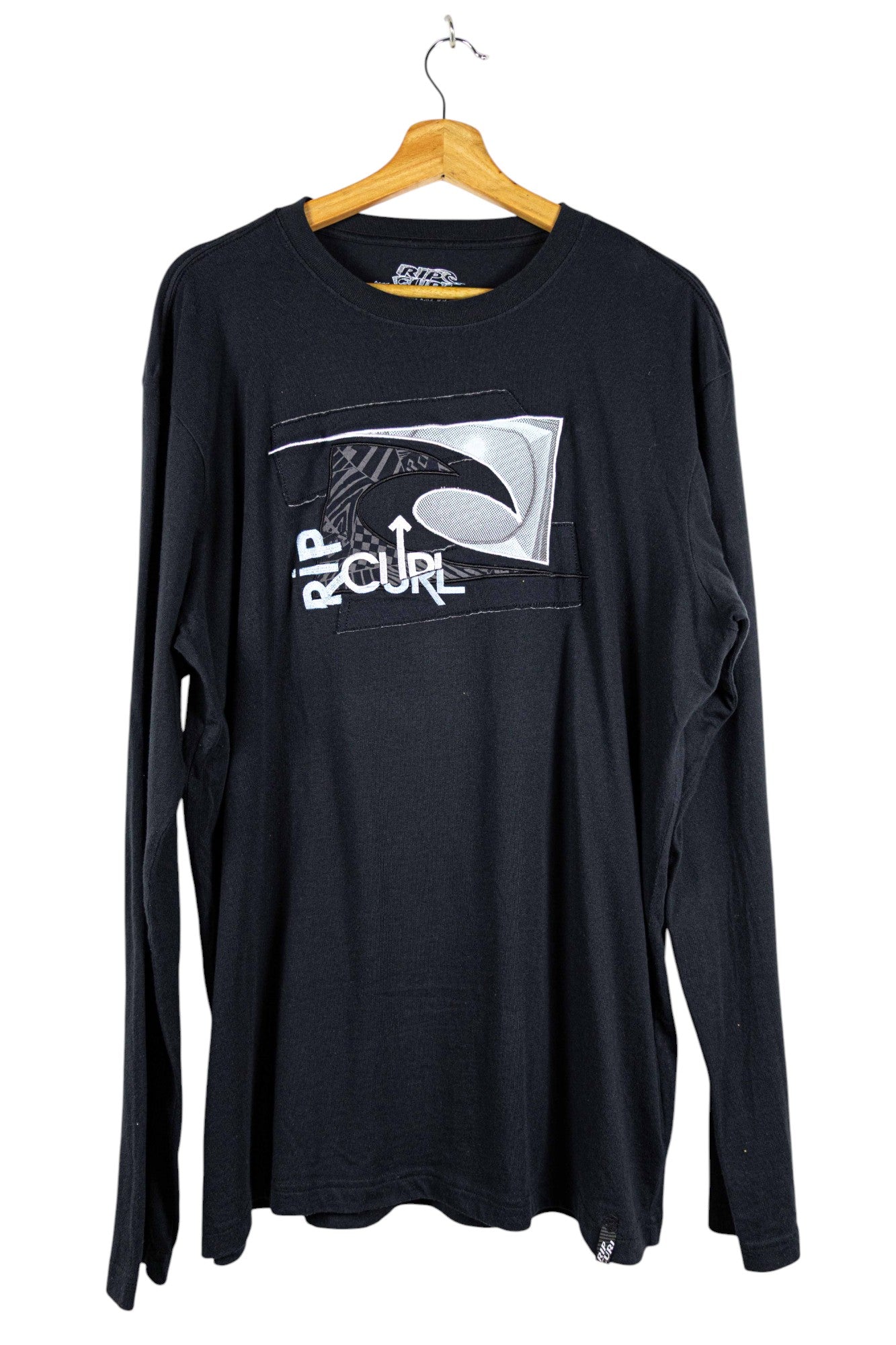 Rip Curl Y2K Long Sleeve Black T-Shirt