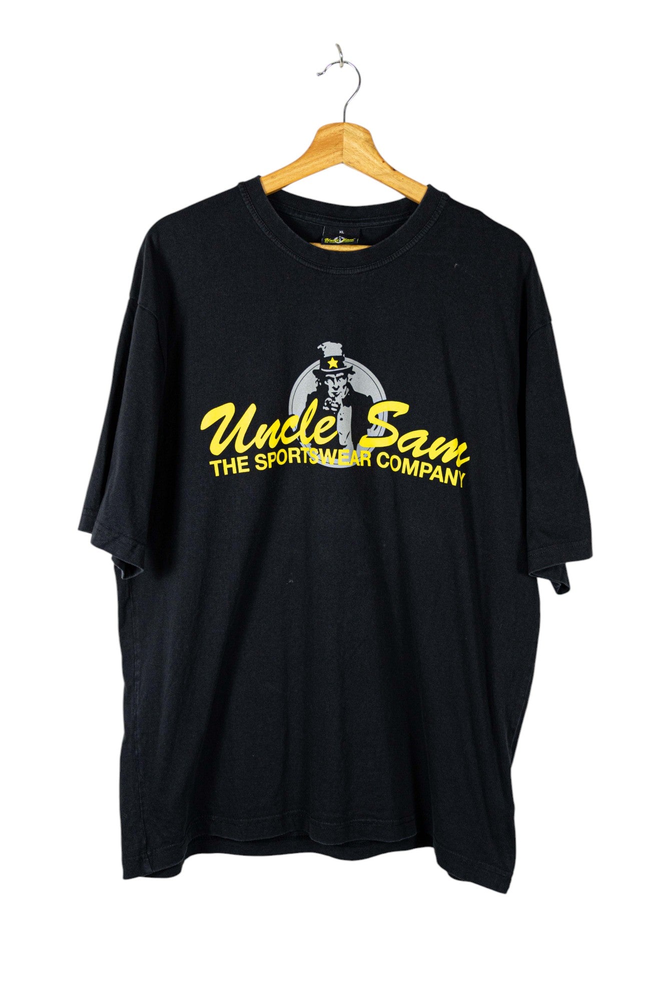 Uncle Sam USA Black T-Shirt