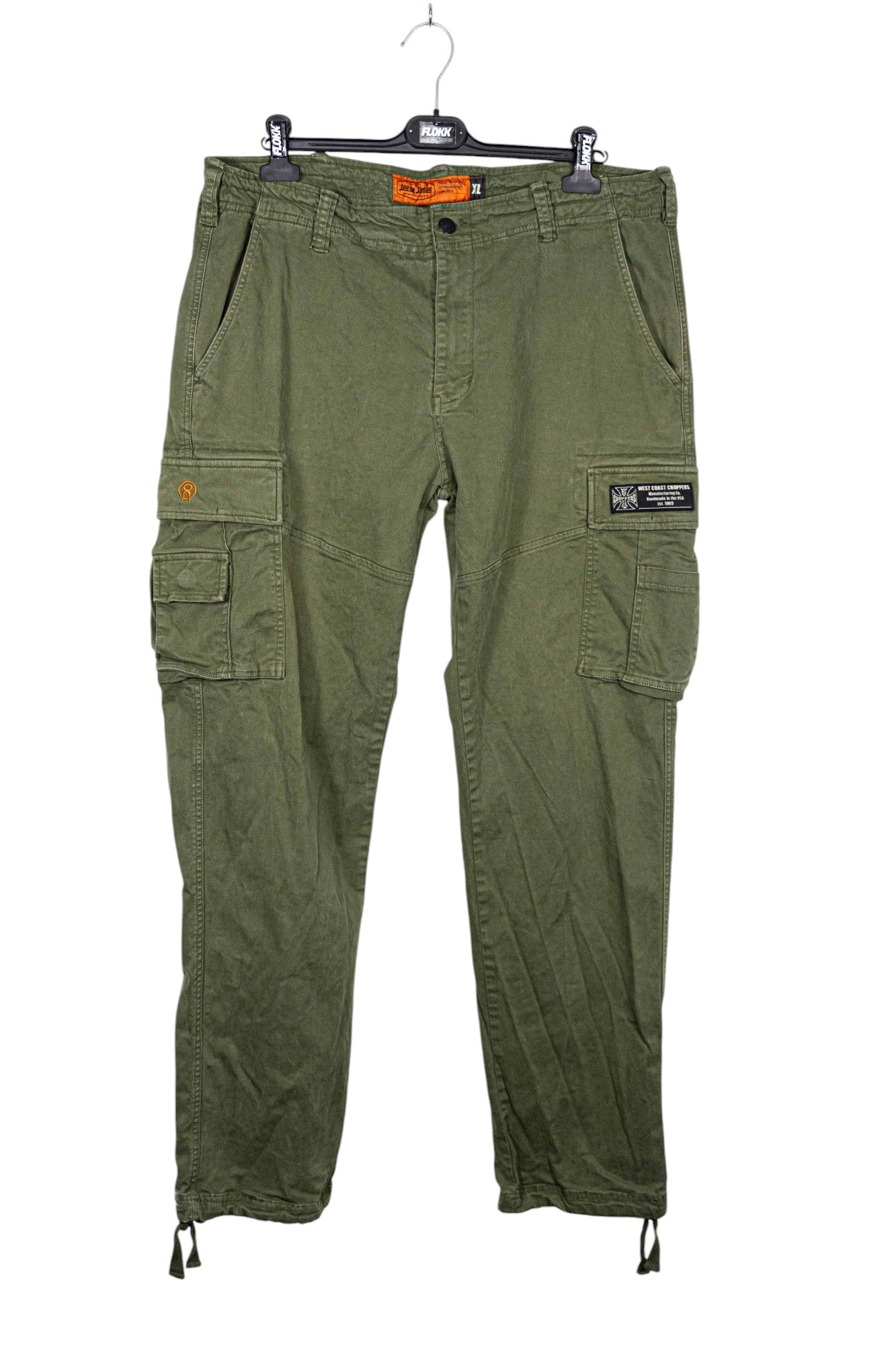 West Coast Choppers Green Cargo Pants