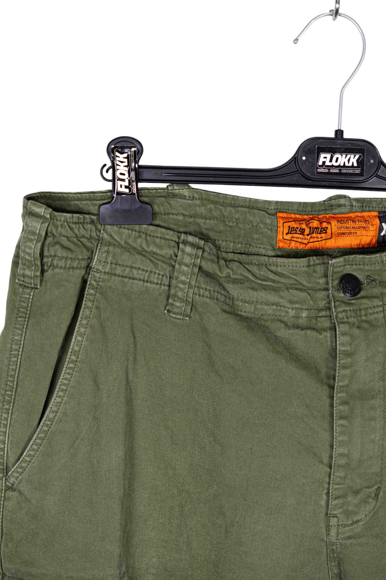 West Coast Choppers Green Cargo Pants
