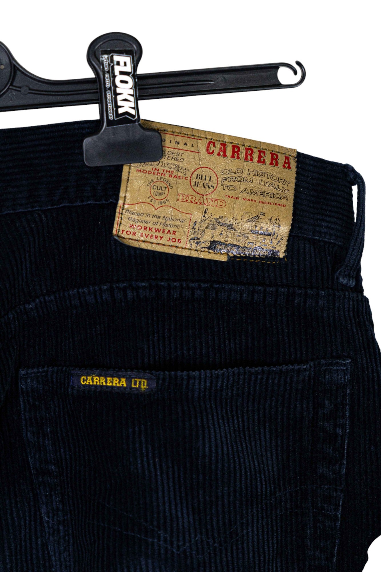 Carrera Navy Blue Corduroy Trousers