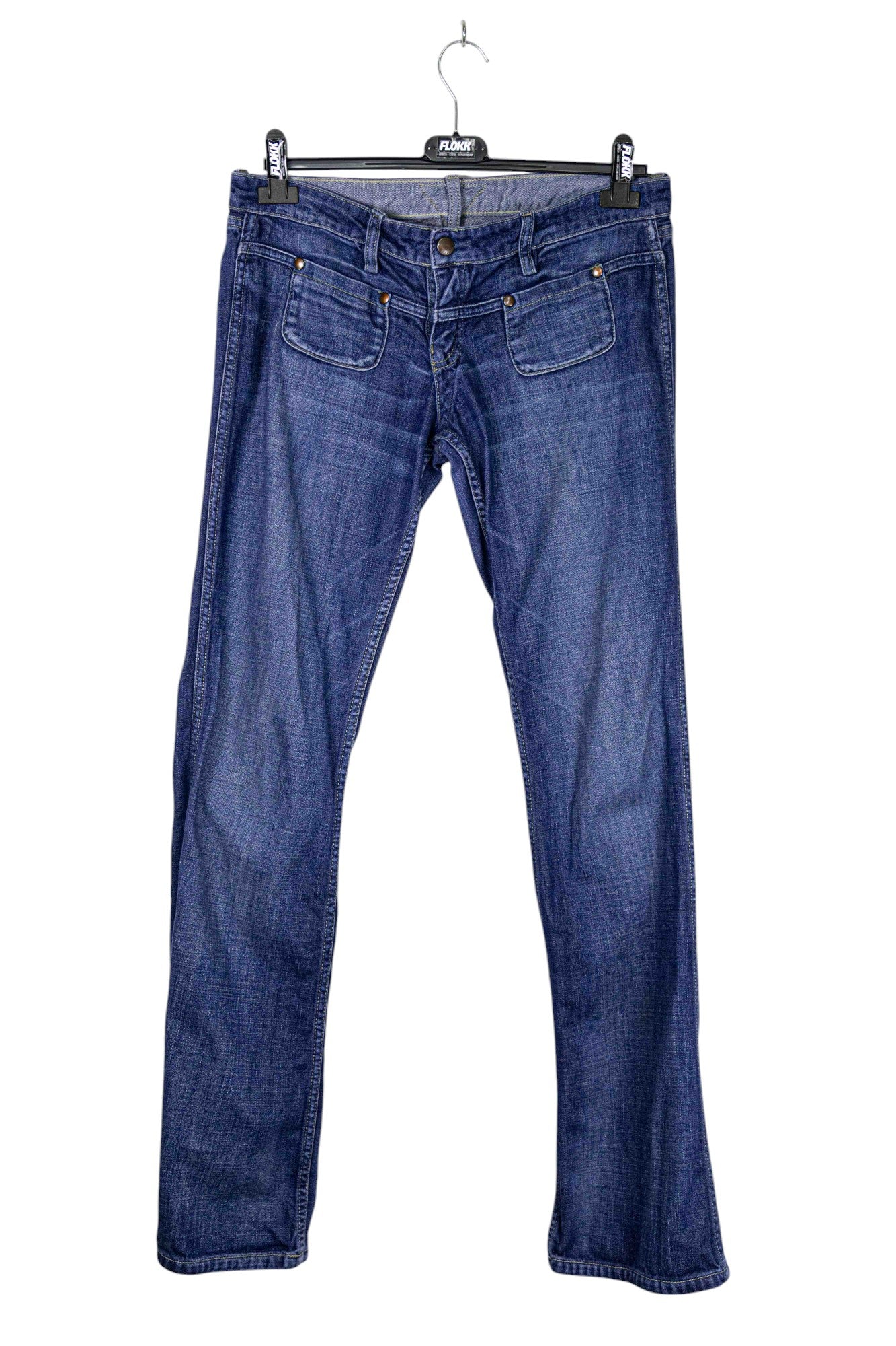 Meltin' Pot Reversible Flare Jeans