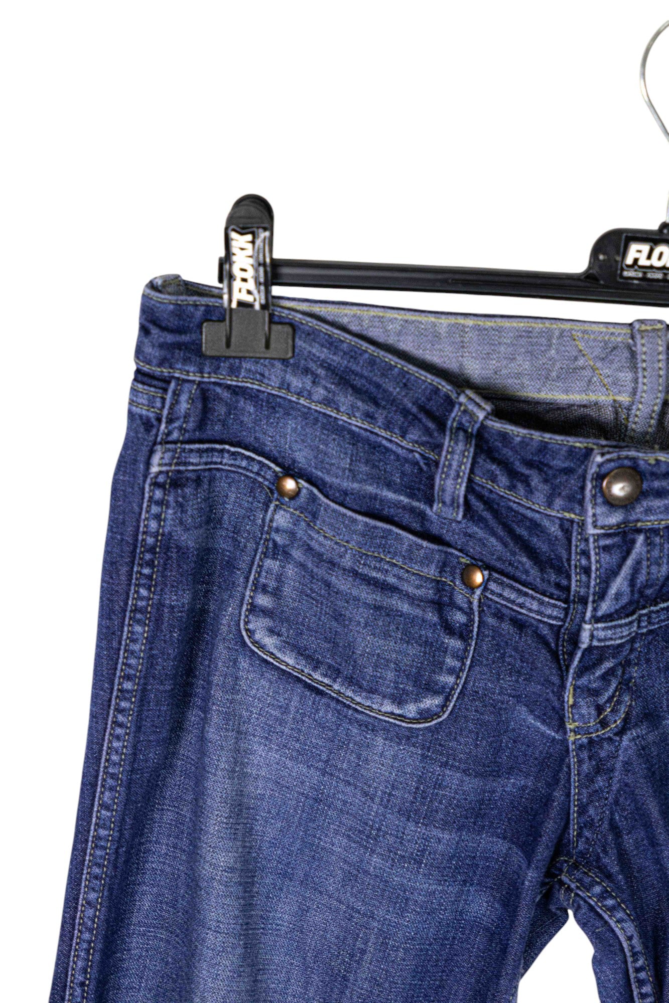 Meltin' Pot Reversible Flare Jeans