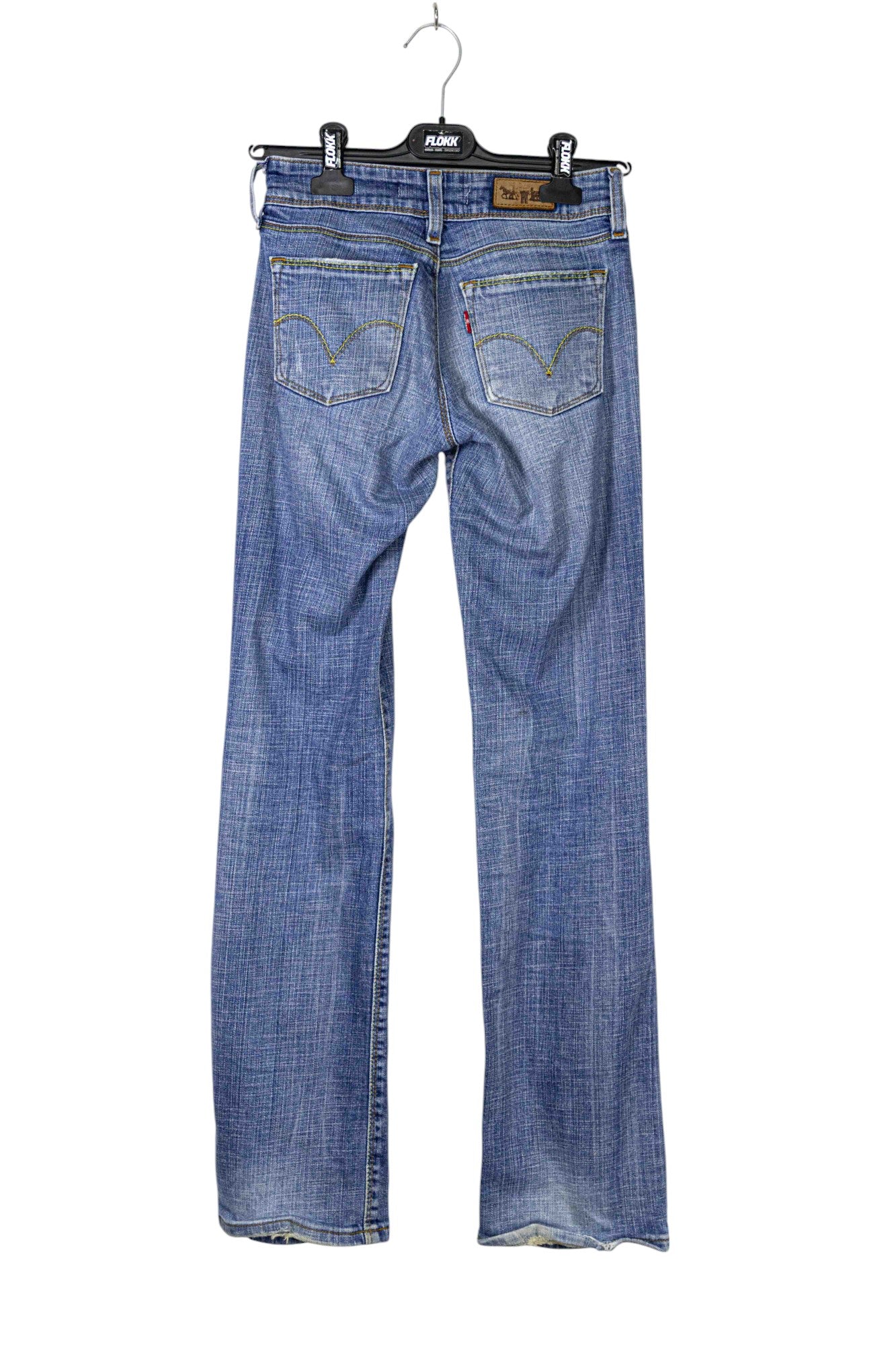 Levi's 570 Straight Fit Light Wash Jeans