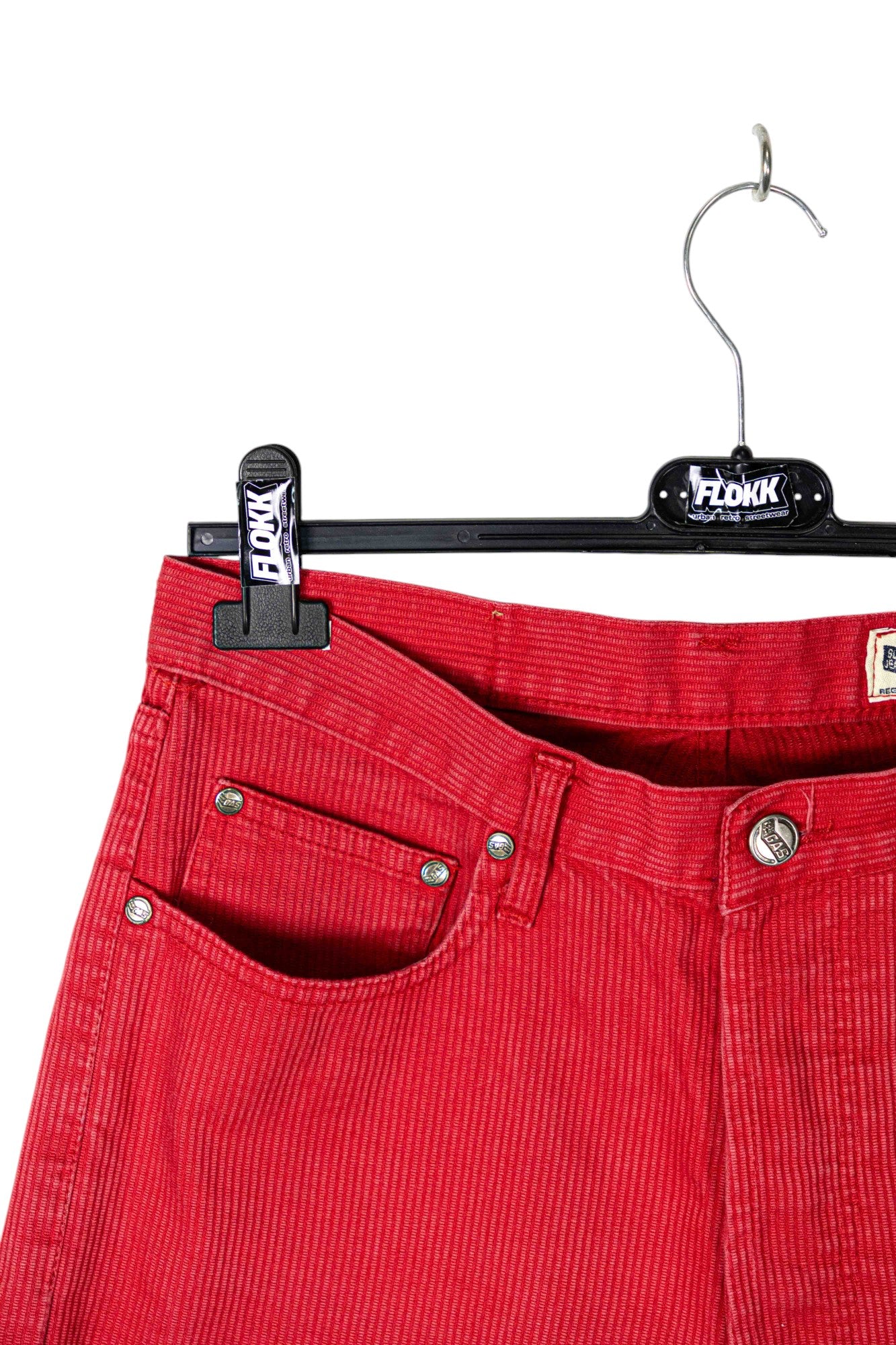 Gas Red Corduroy Trousers