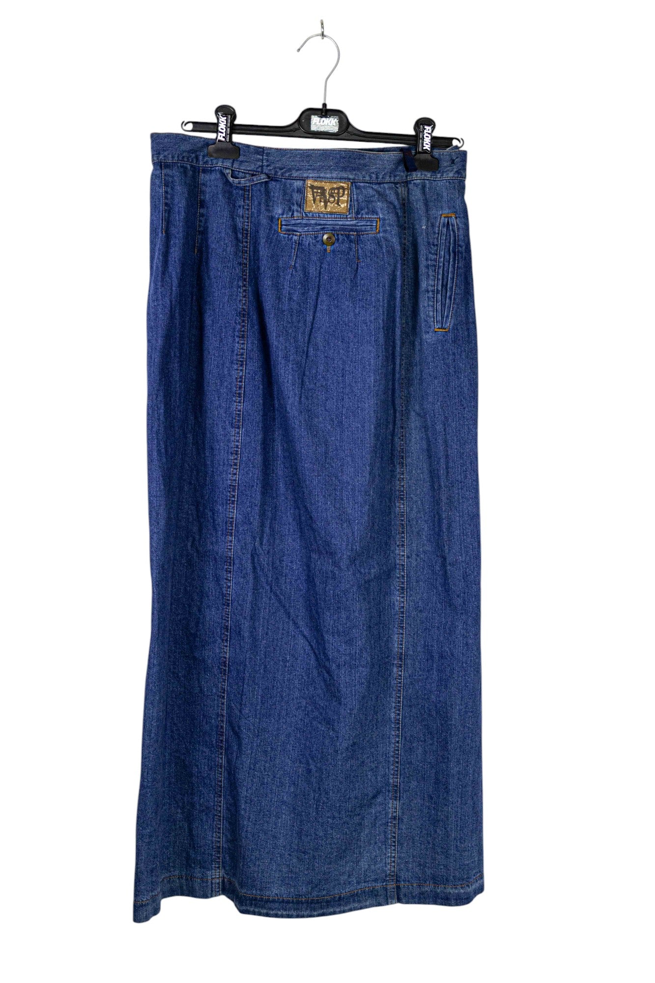 VSSP Denim Maxi Skirt