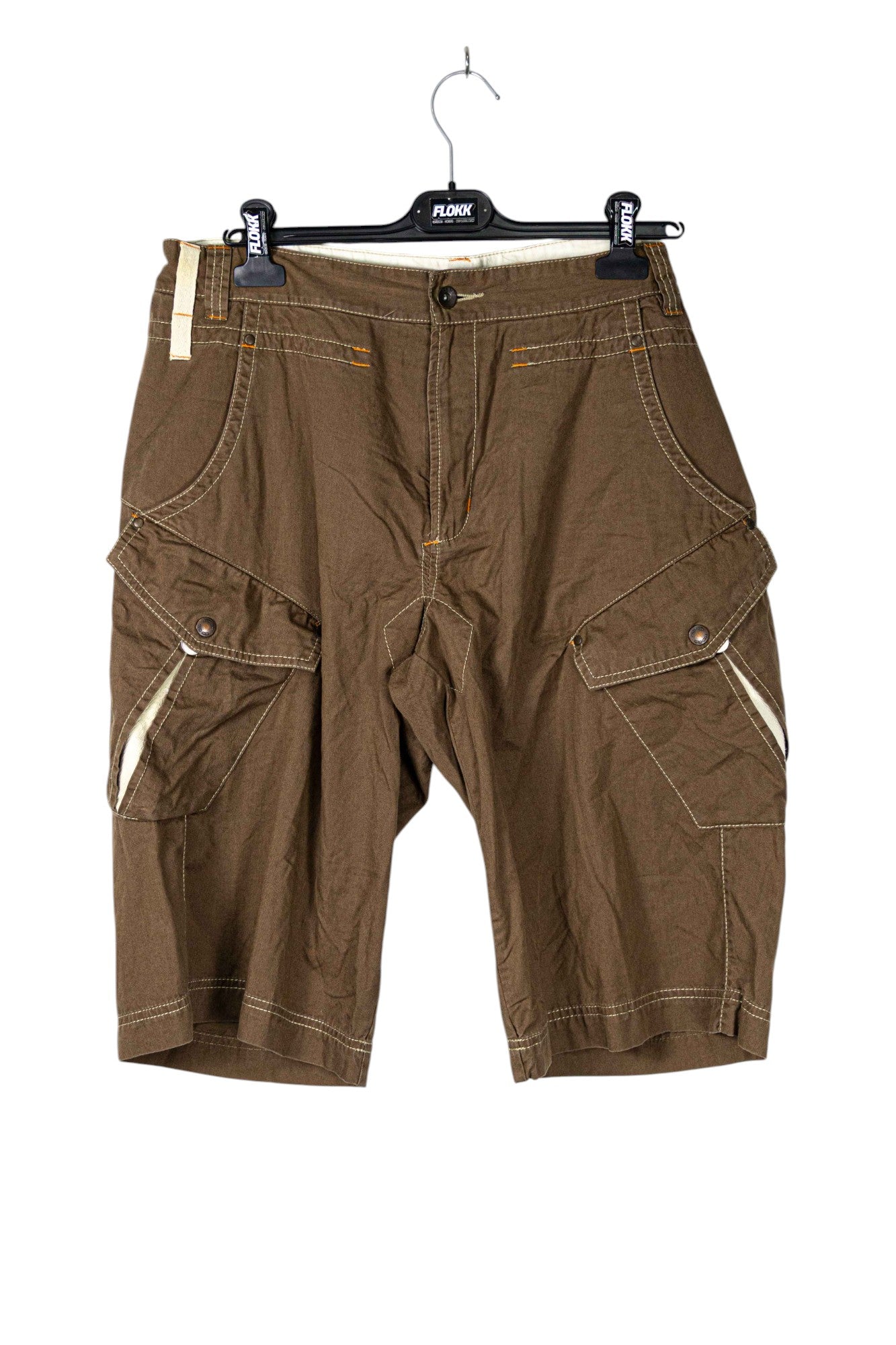 Blueside Y2K Brown Skater Shorts