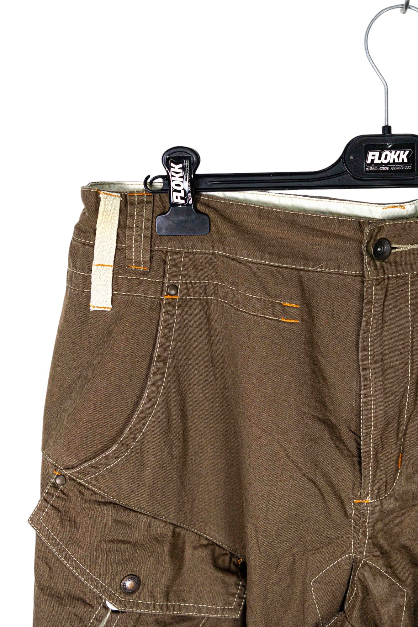 Blueside Y2K Brown Skater Shorts
