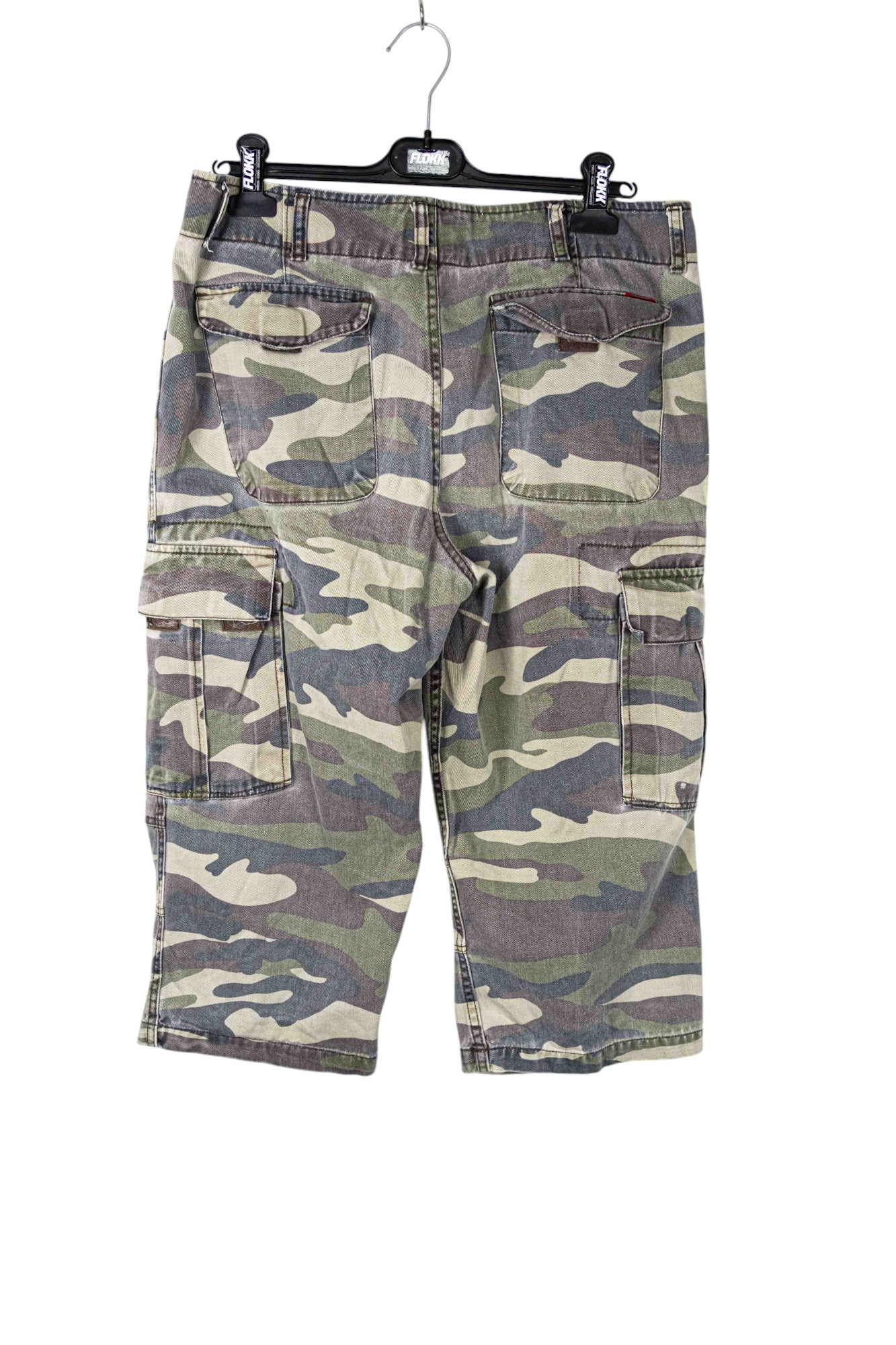 Reject Camo Skater Cargo Shorts