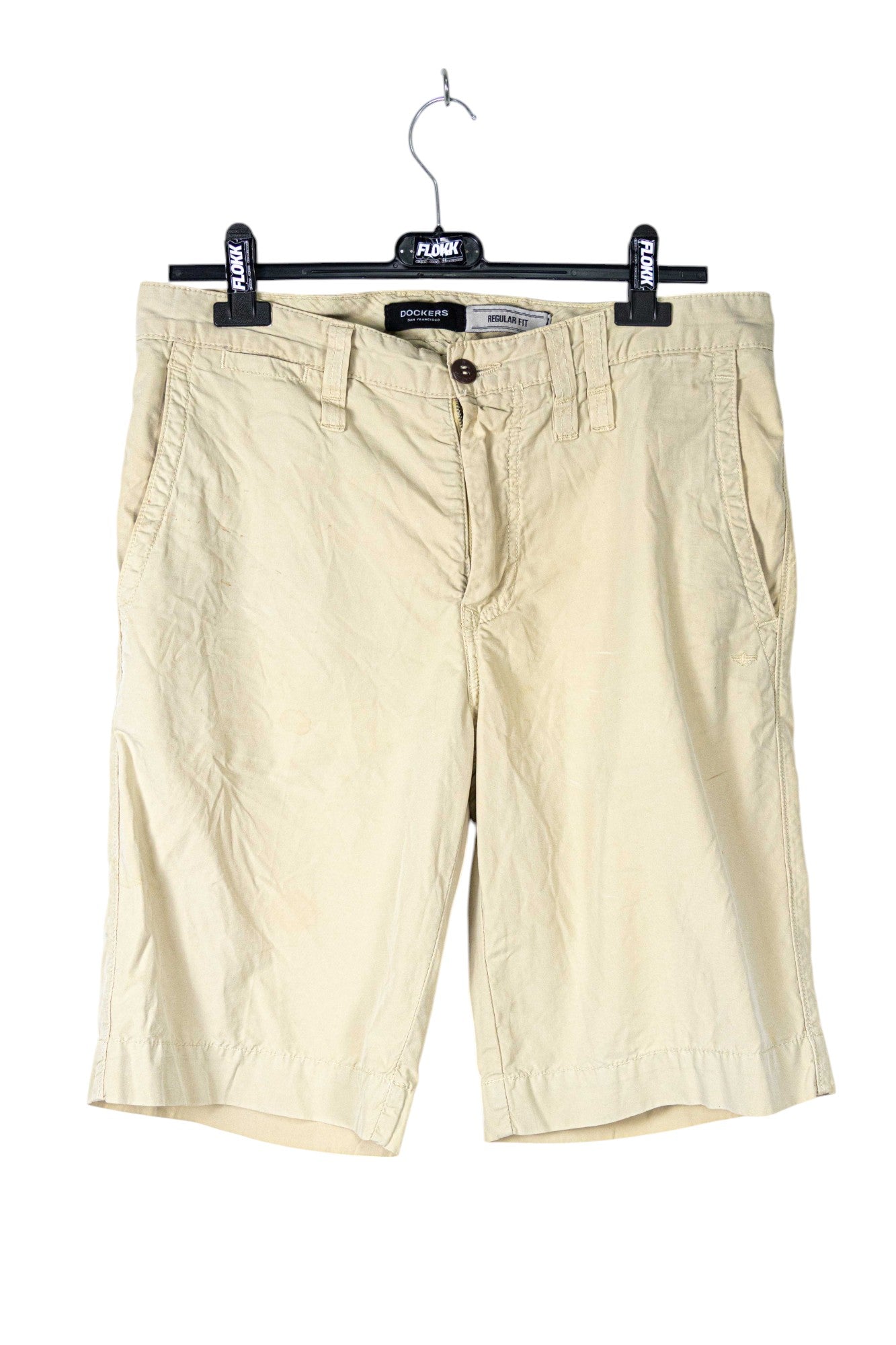 Docker Beige Chino Shorts