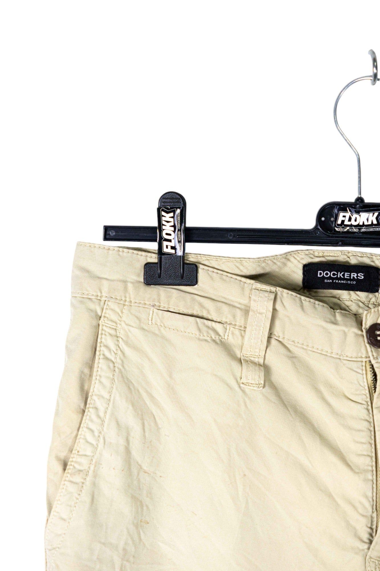 Docker Beige Chino Shorts