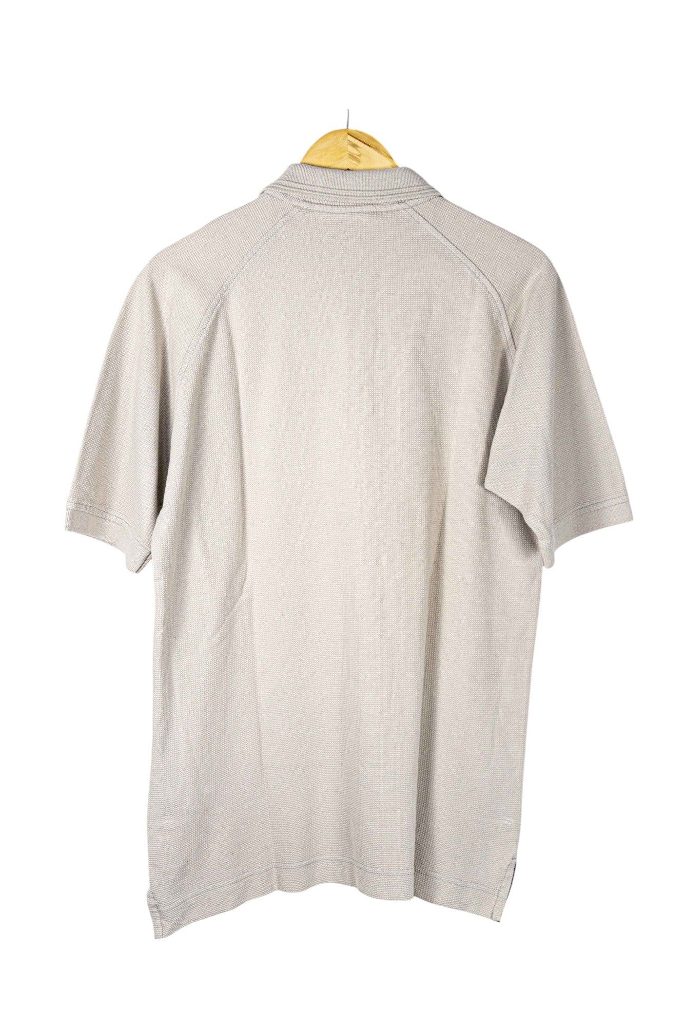 Puma Beige Waffle Polo Shirt