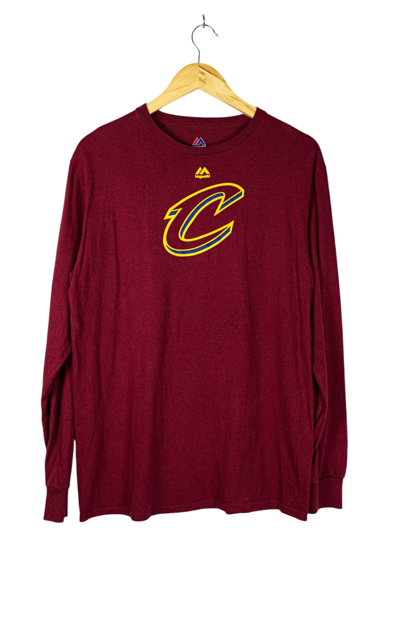 Majestic Printed Maroon T-Shirt
