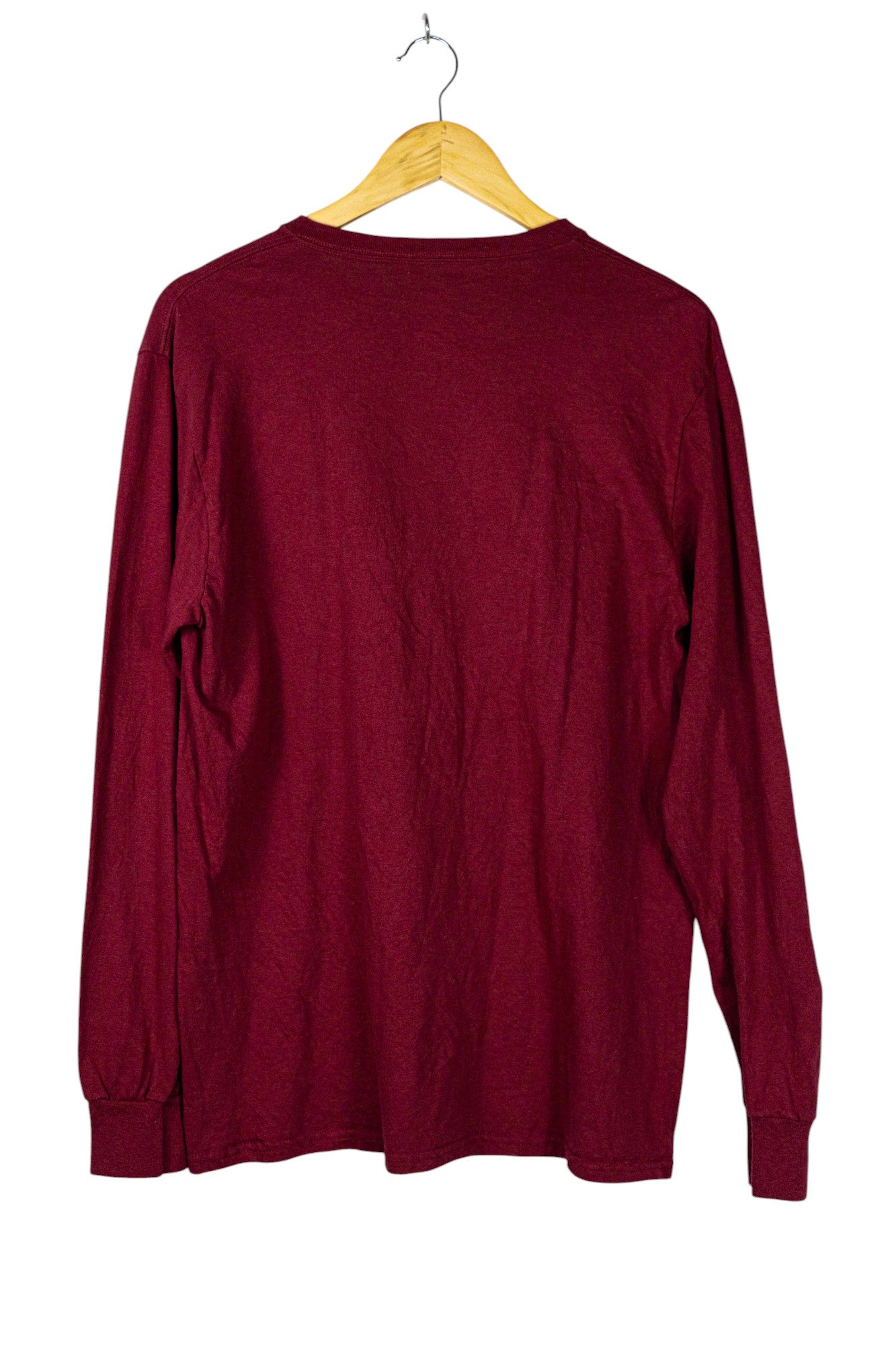 Majestic Printed Maroon T-Shirt