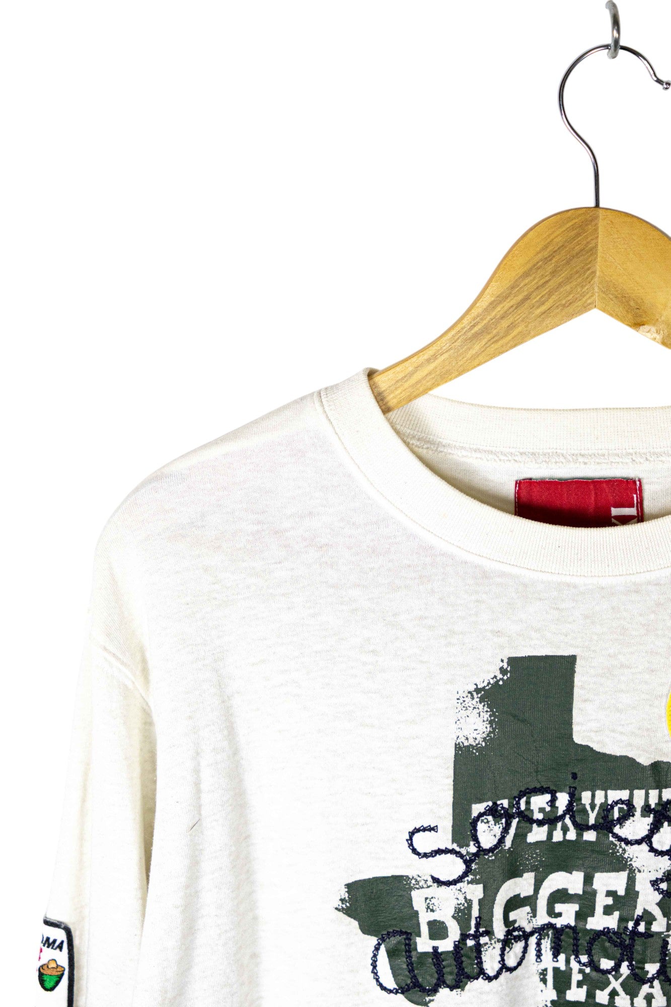 CrazyDuck Patched Printed T-Shirt