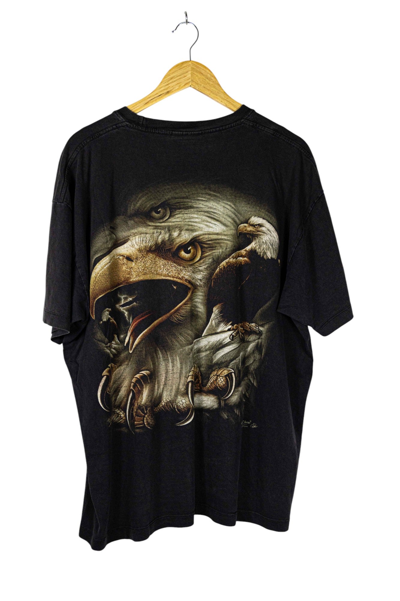 Rook Mang American Eagle Printed T-Shirt