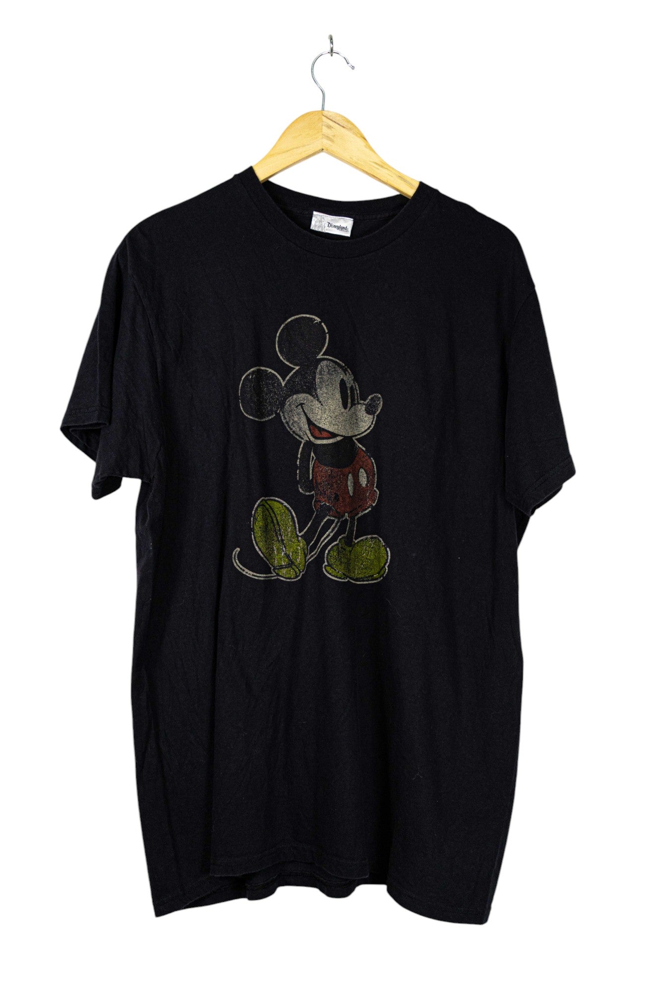 Mickey Mouse Black Printed T-Shirt