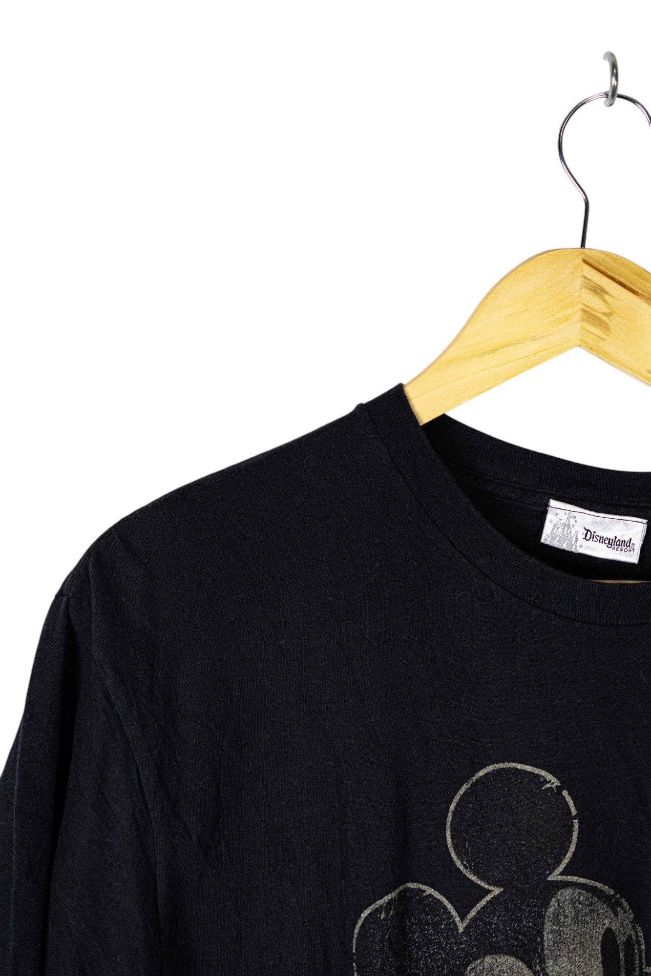 Mickey Mouse Black Printed T-Shirt