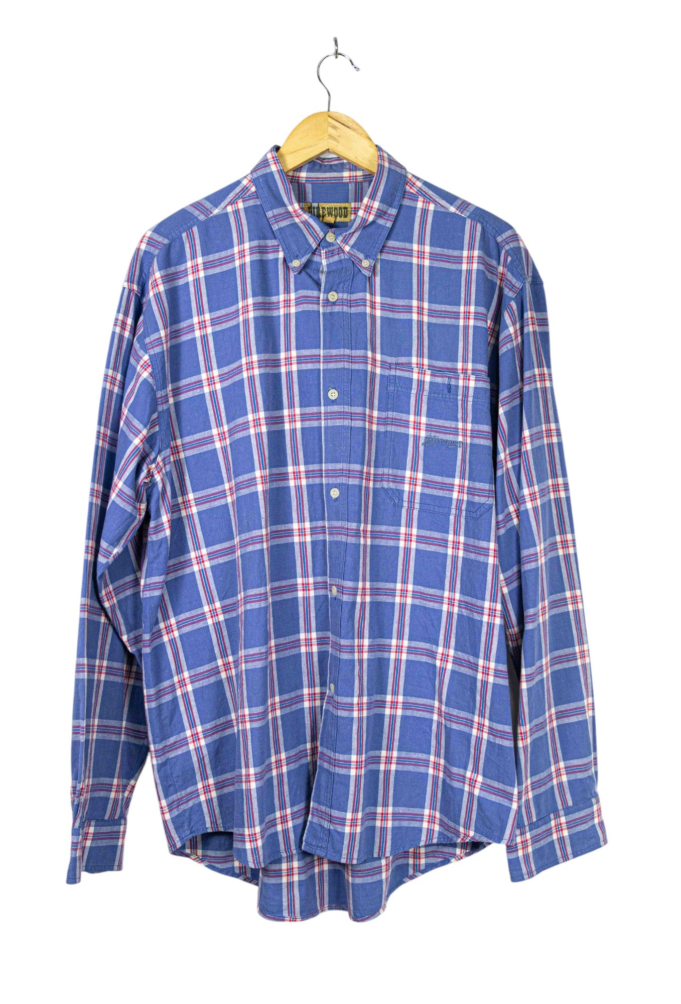 Firewood Blue Plaid Shirt