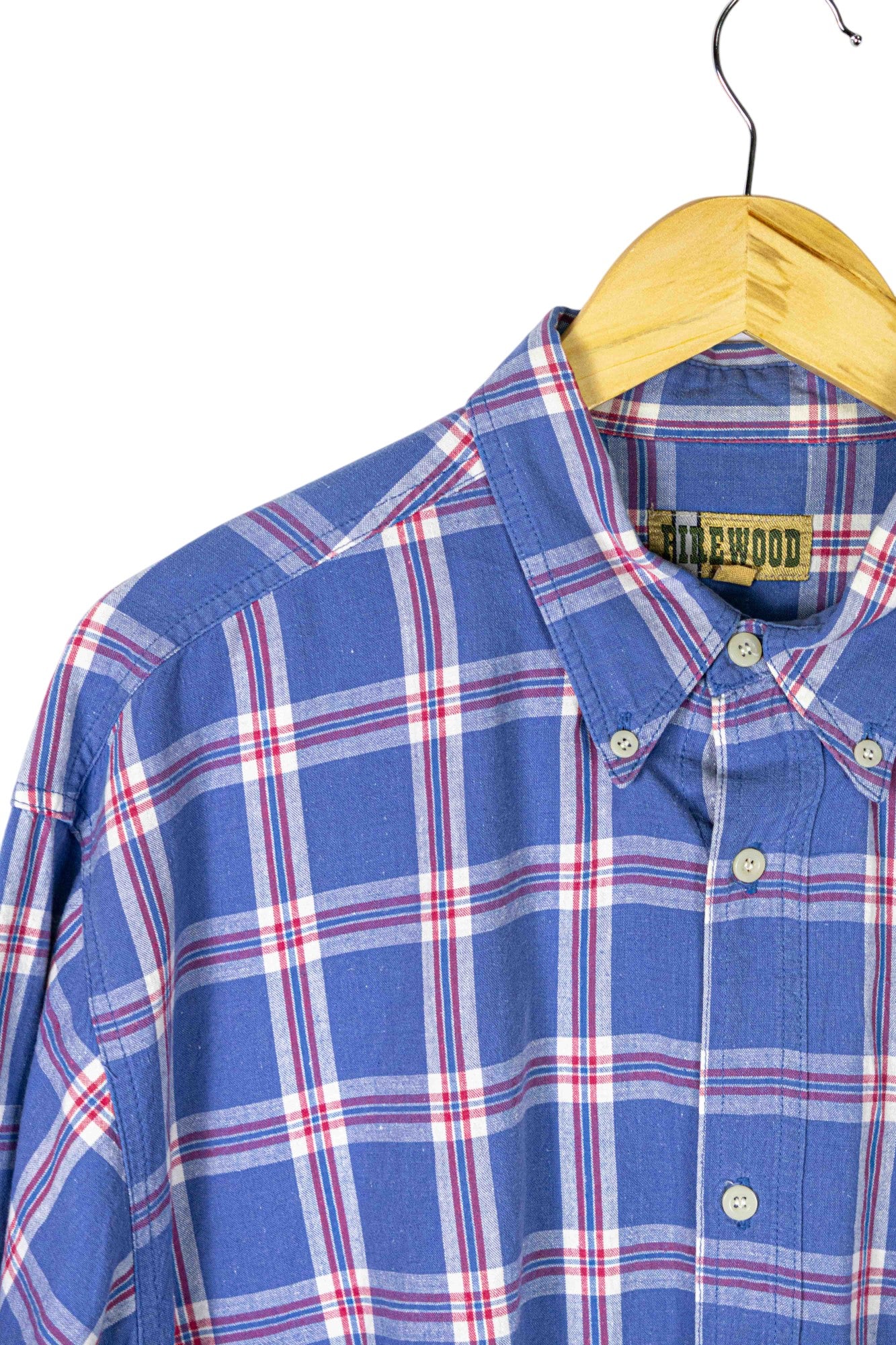 Firewood Blue Plaid Shirt