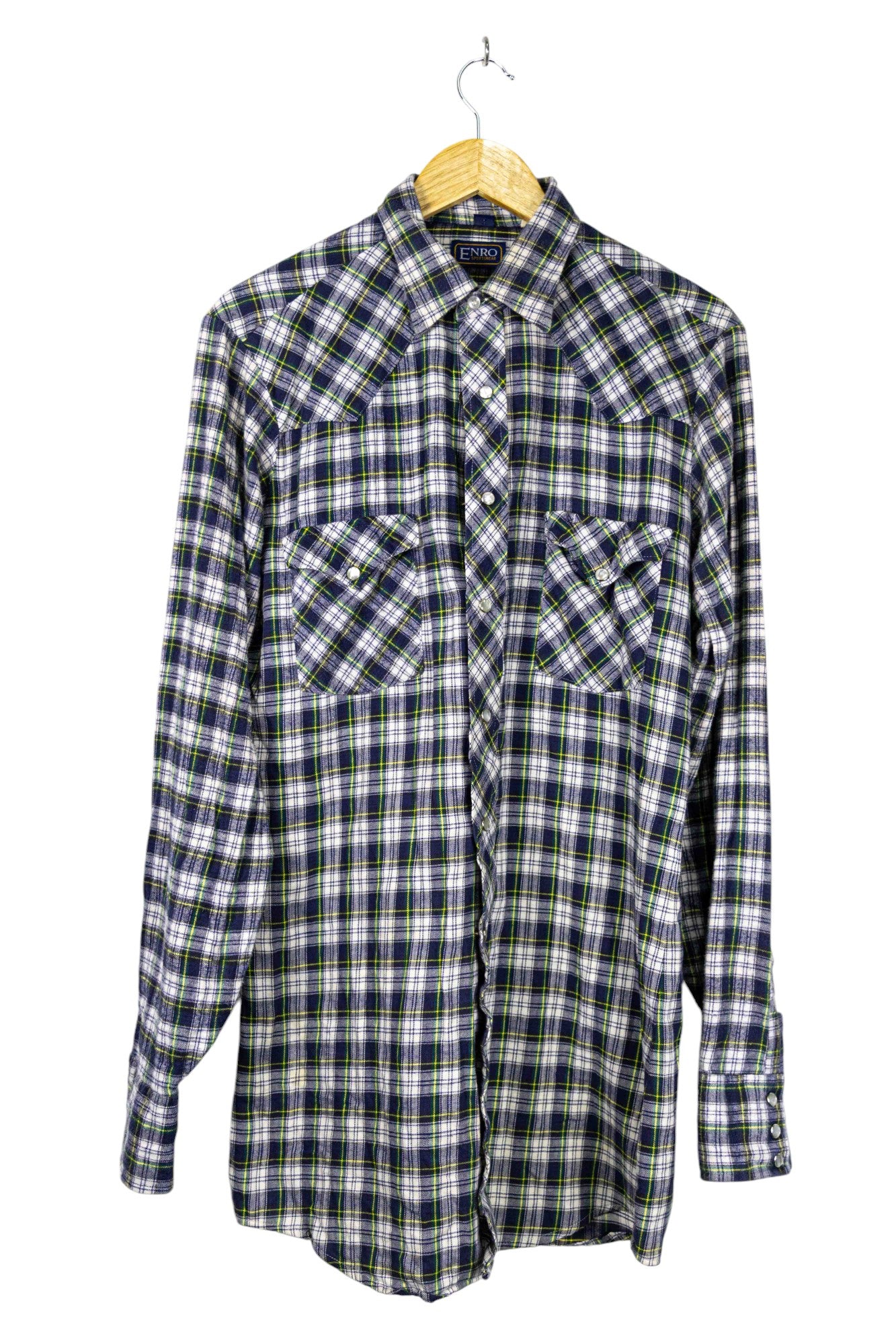 Enro Sportsware  Plaid Shirt